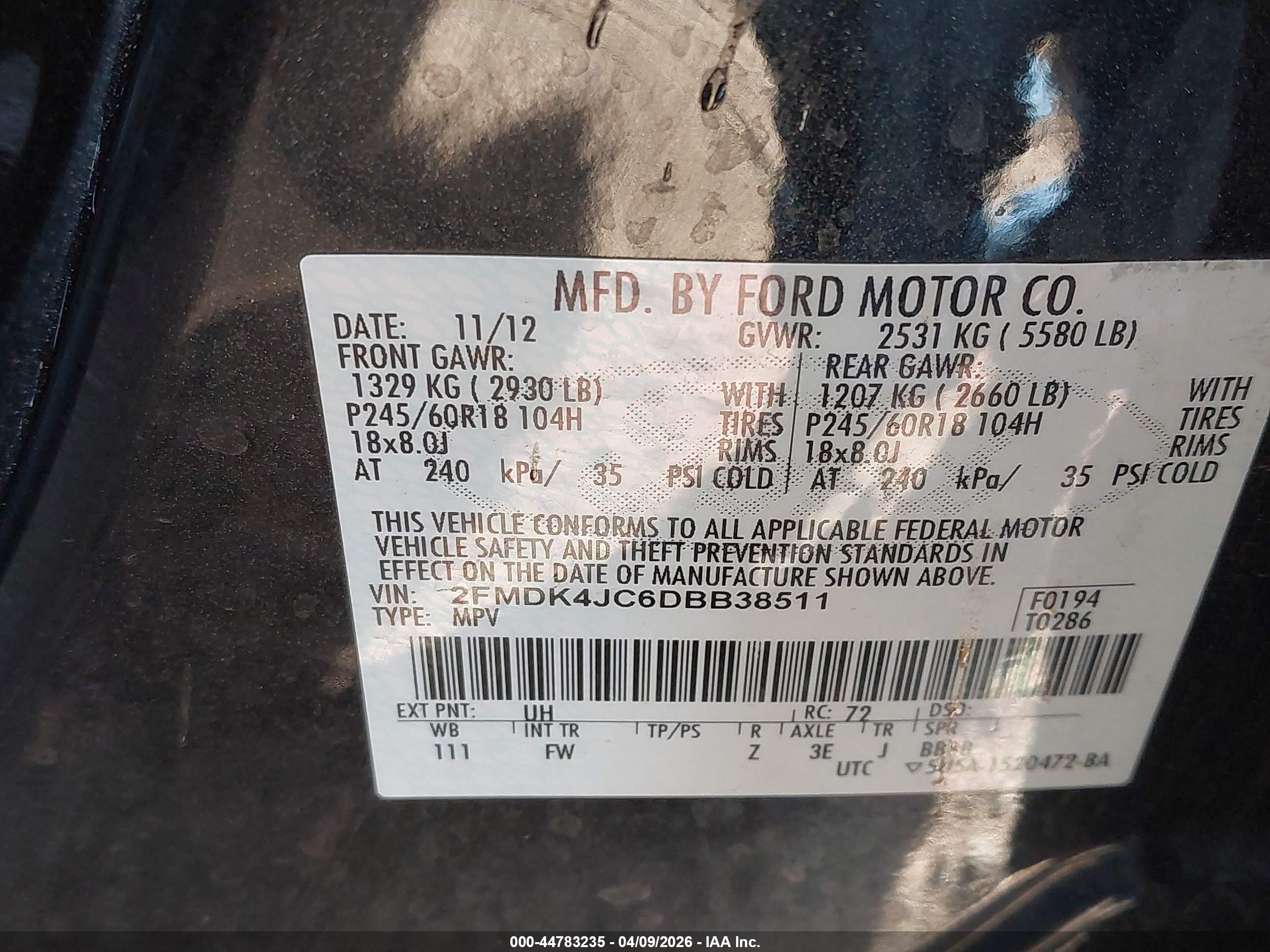 FORD EDGE image 9