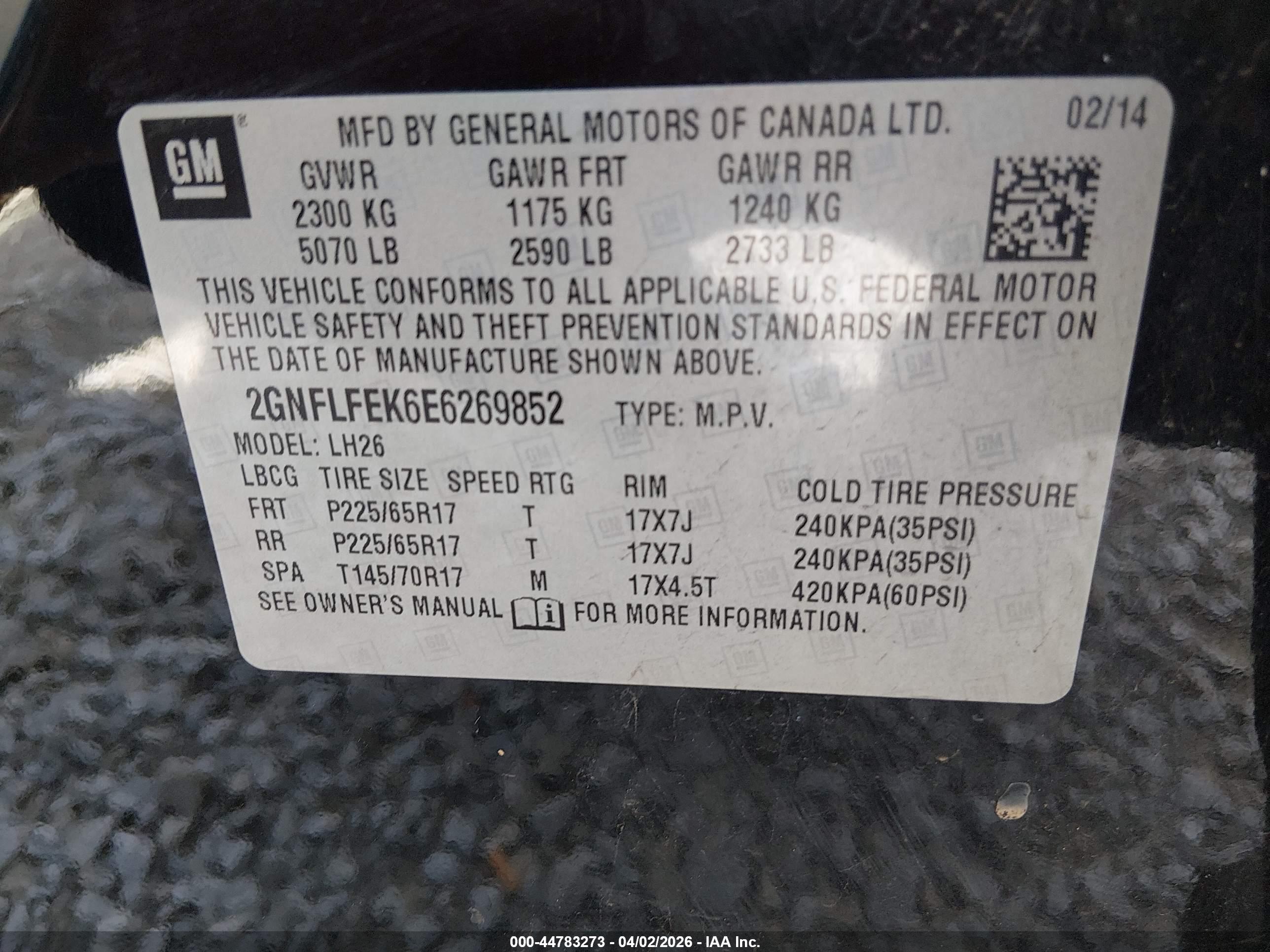 CHEVROLET EQUINOX image 9