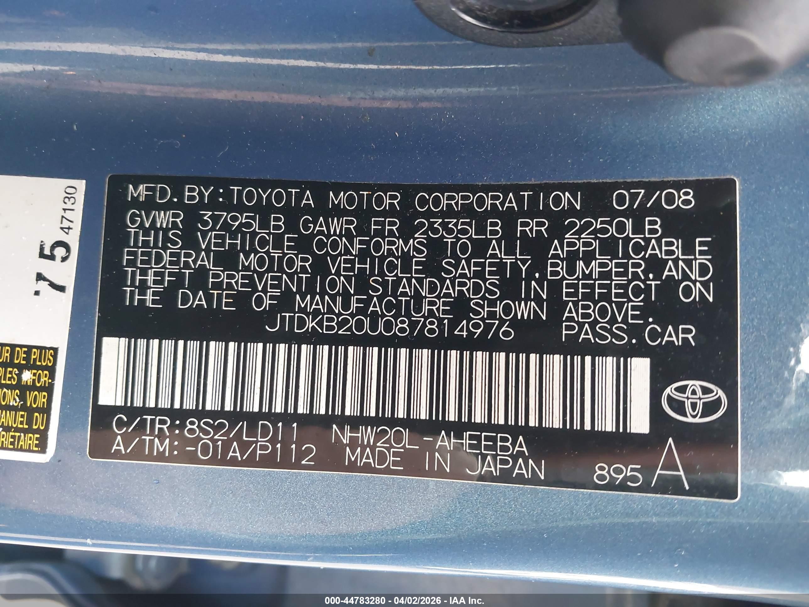 TOYOTA PRIUS image 9