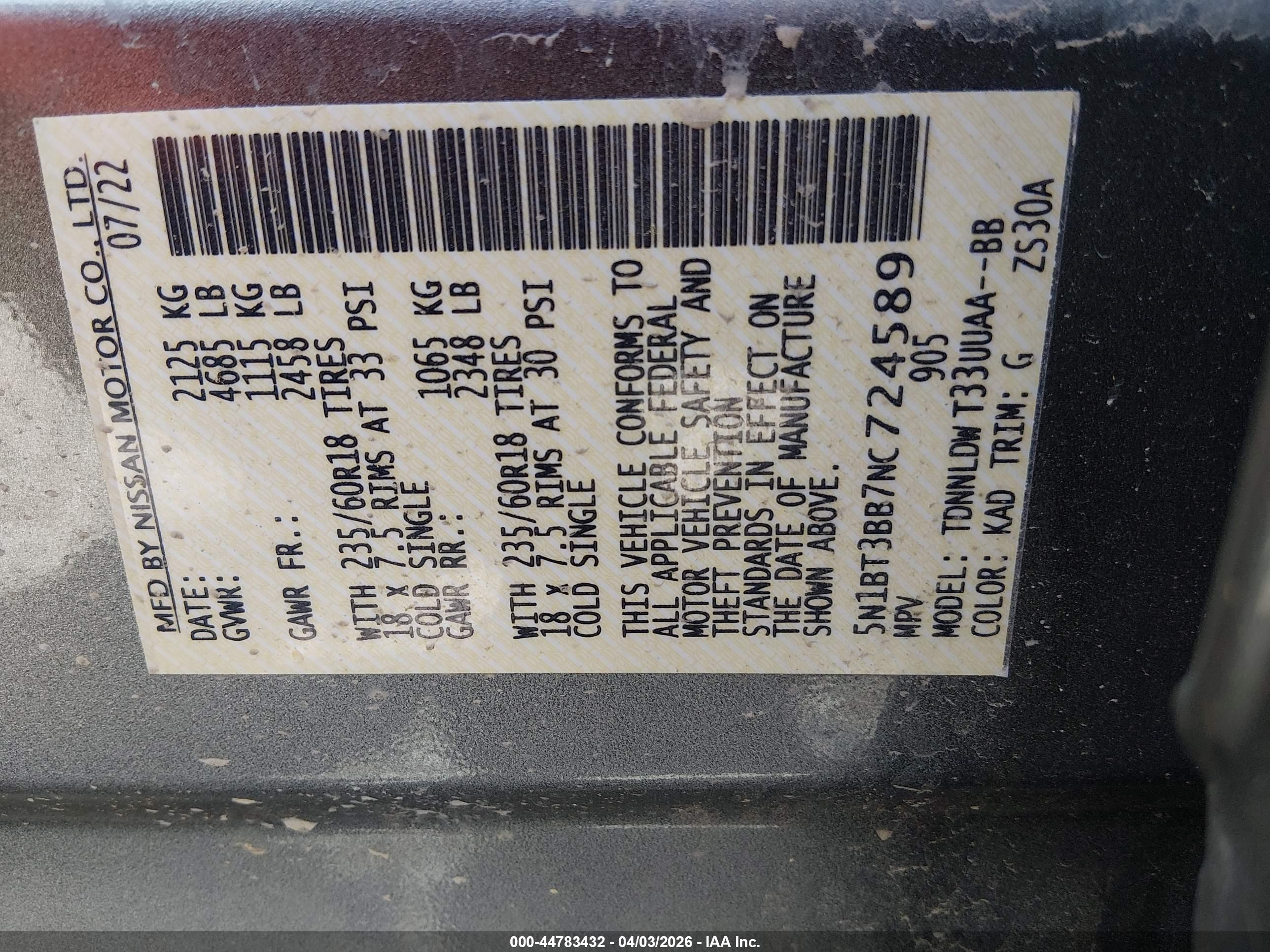NISSAN ROGUE image 9