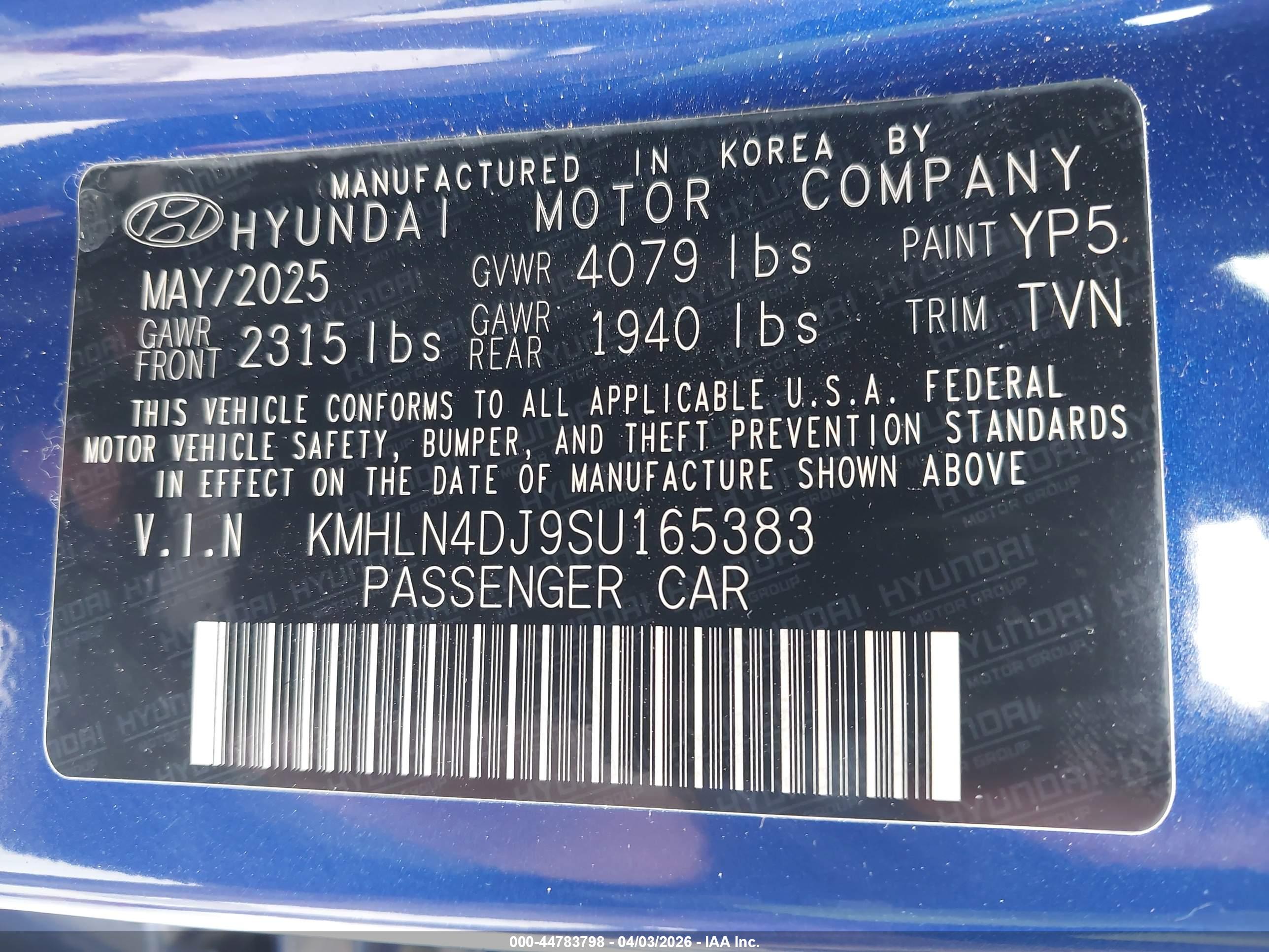 HYUNDAI ELANTRA image 9