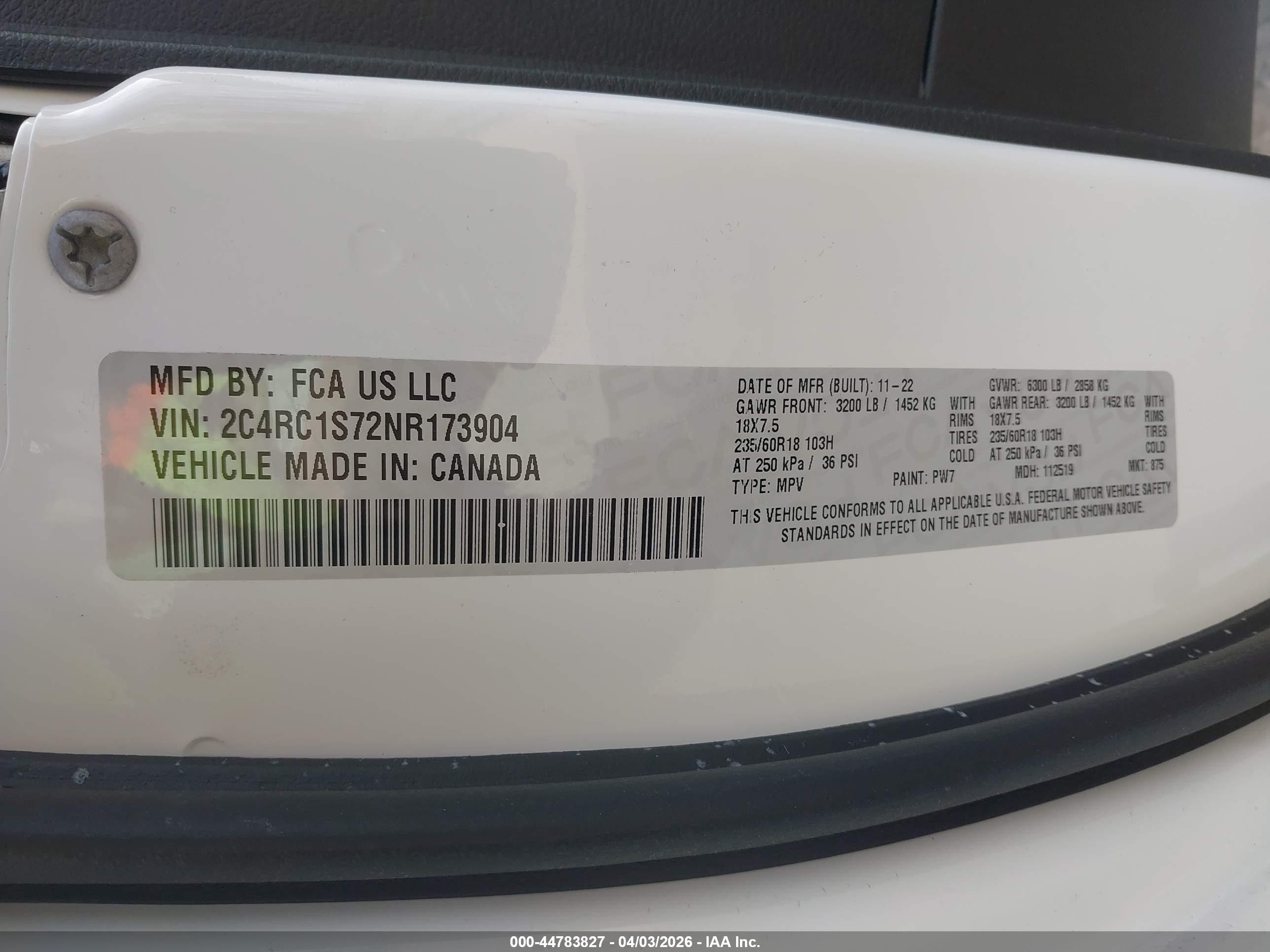 CHRYSLER PACIFICA image 9