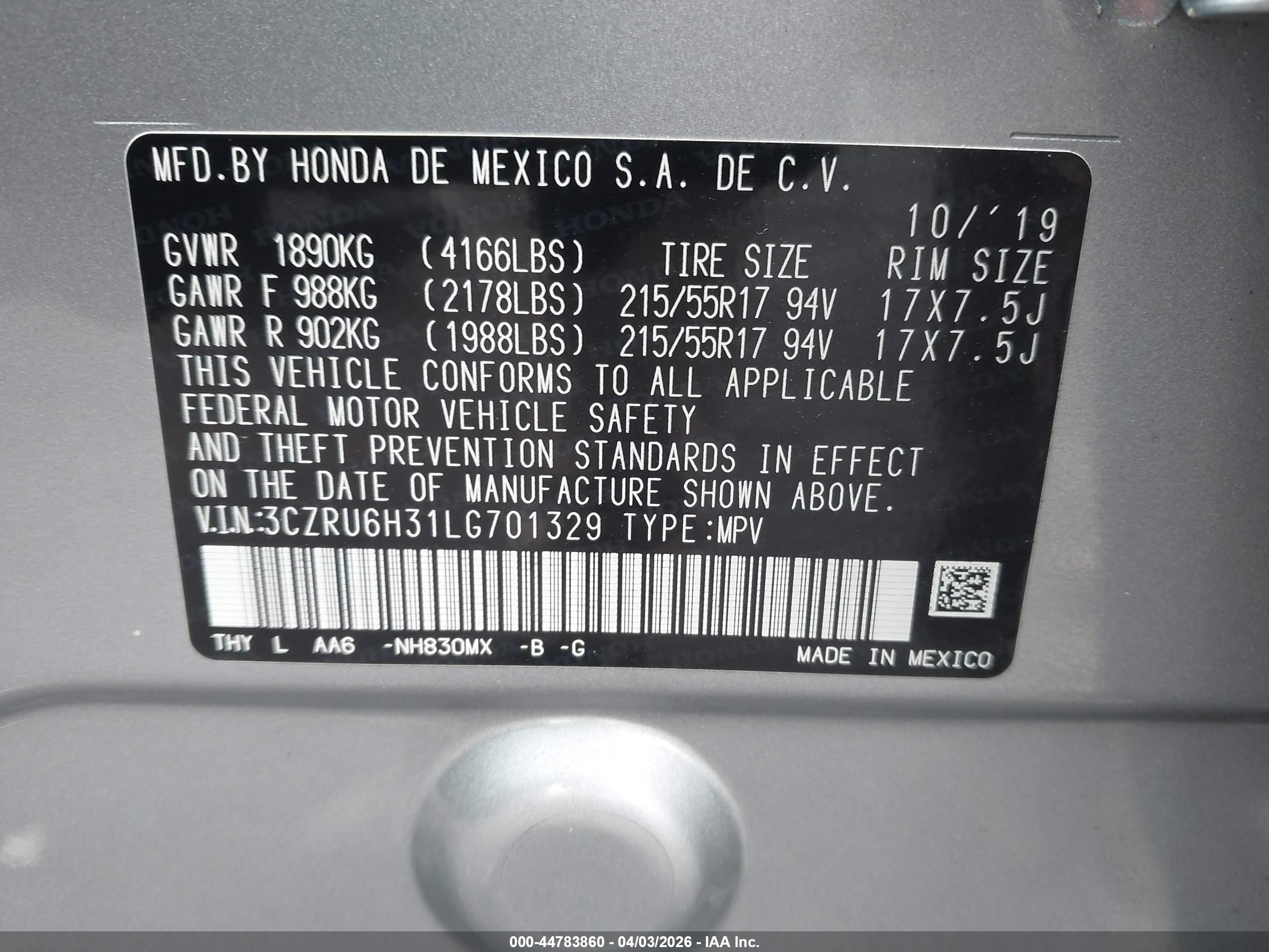 HONDA HR-V image 9