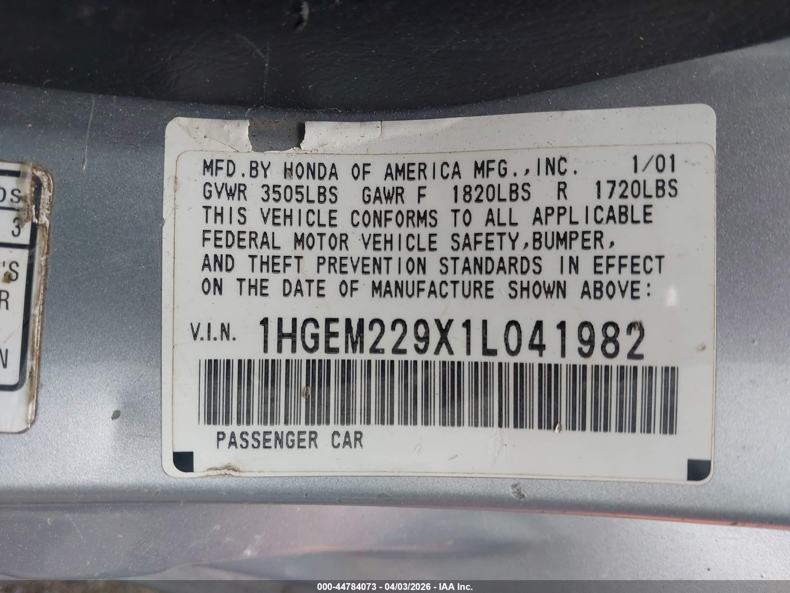 HONDA CIVIC image 9