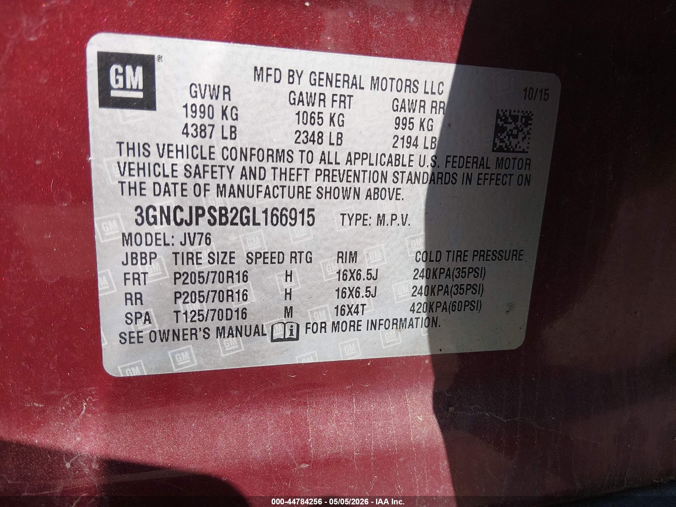 CHEVROLET TRAX image 9