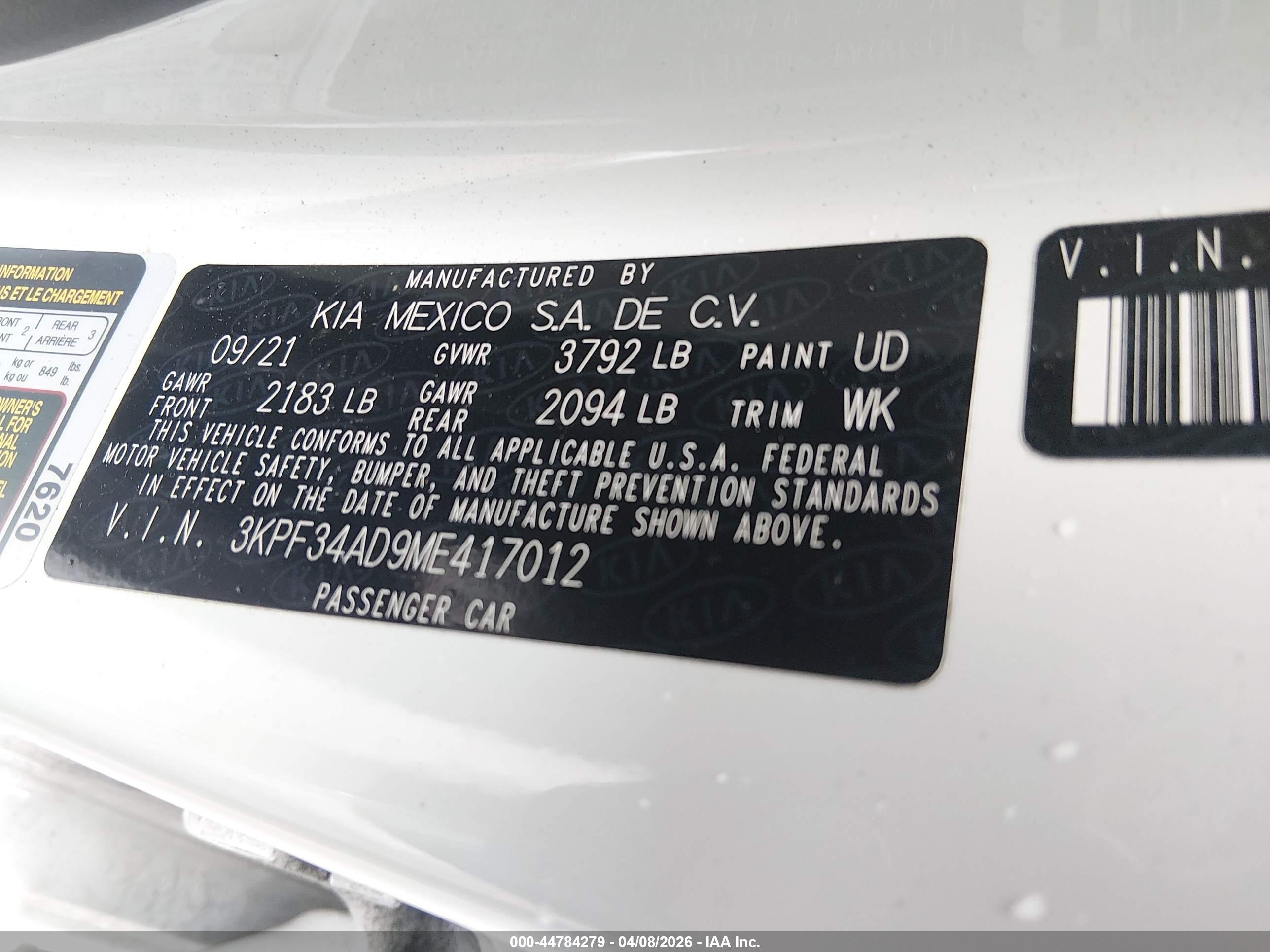 KIA FORTE image 9