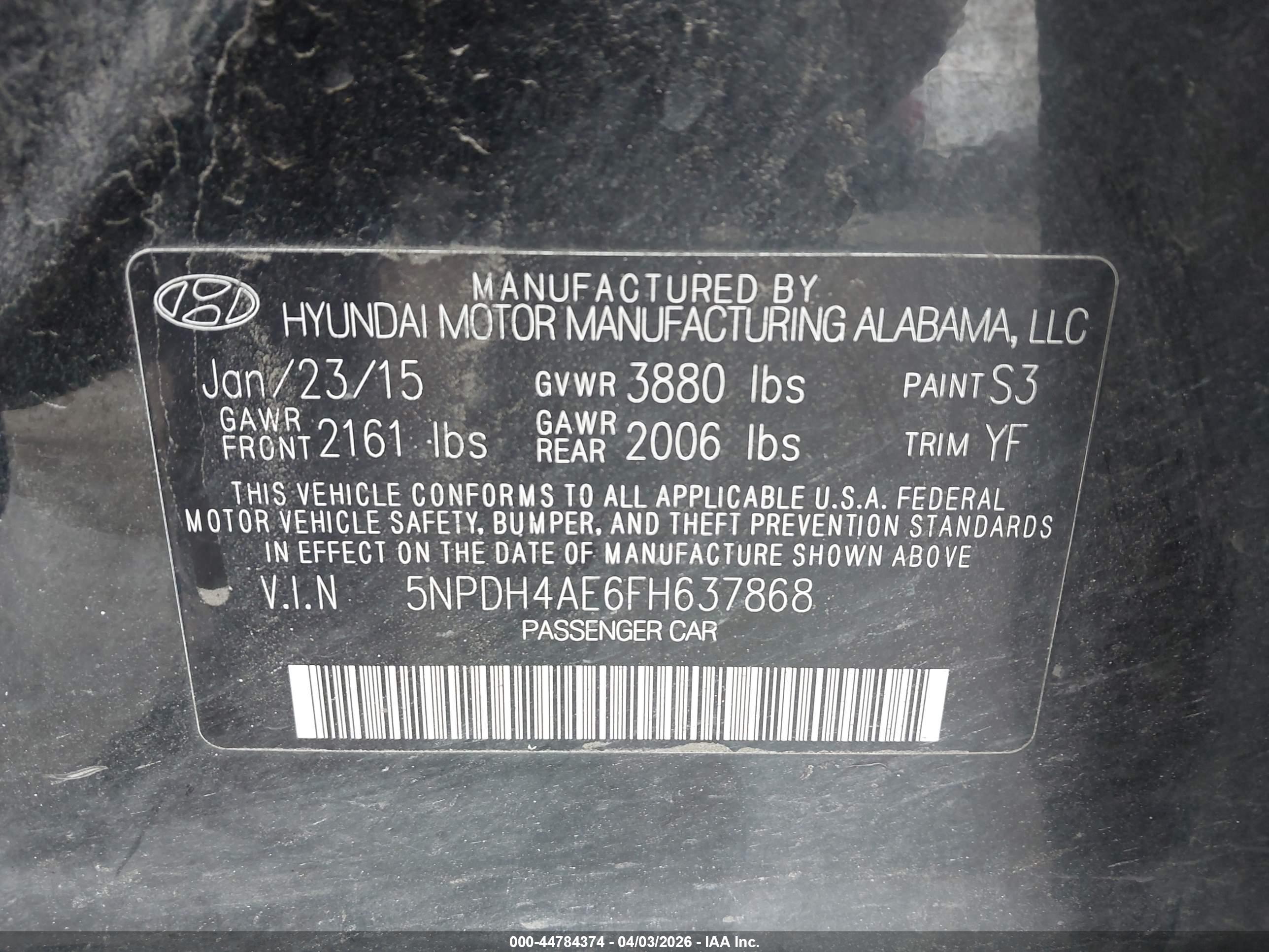 HYUNDAI ELANTRA image 9