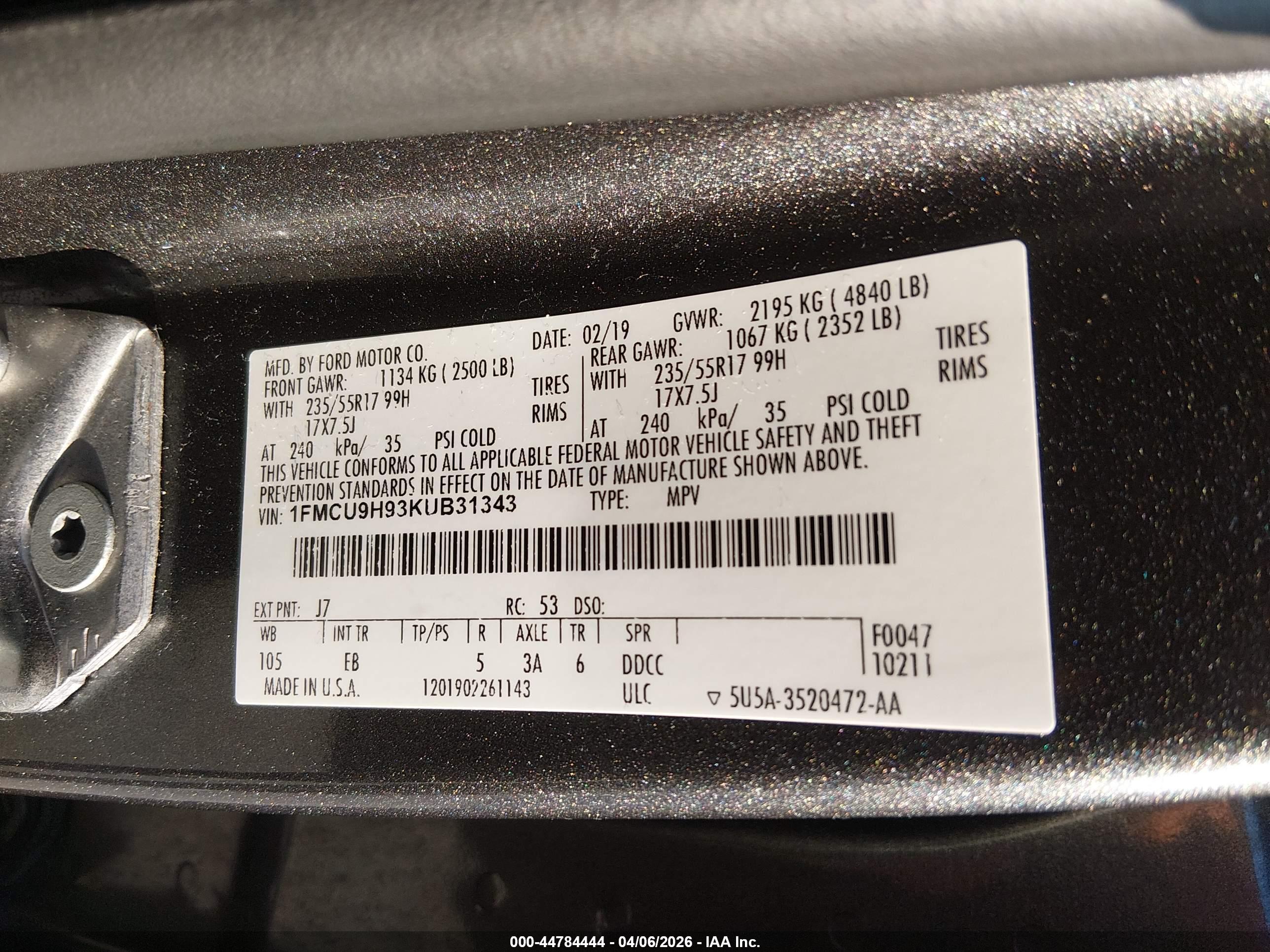 FORD ESCAPE image 9