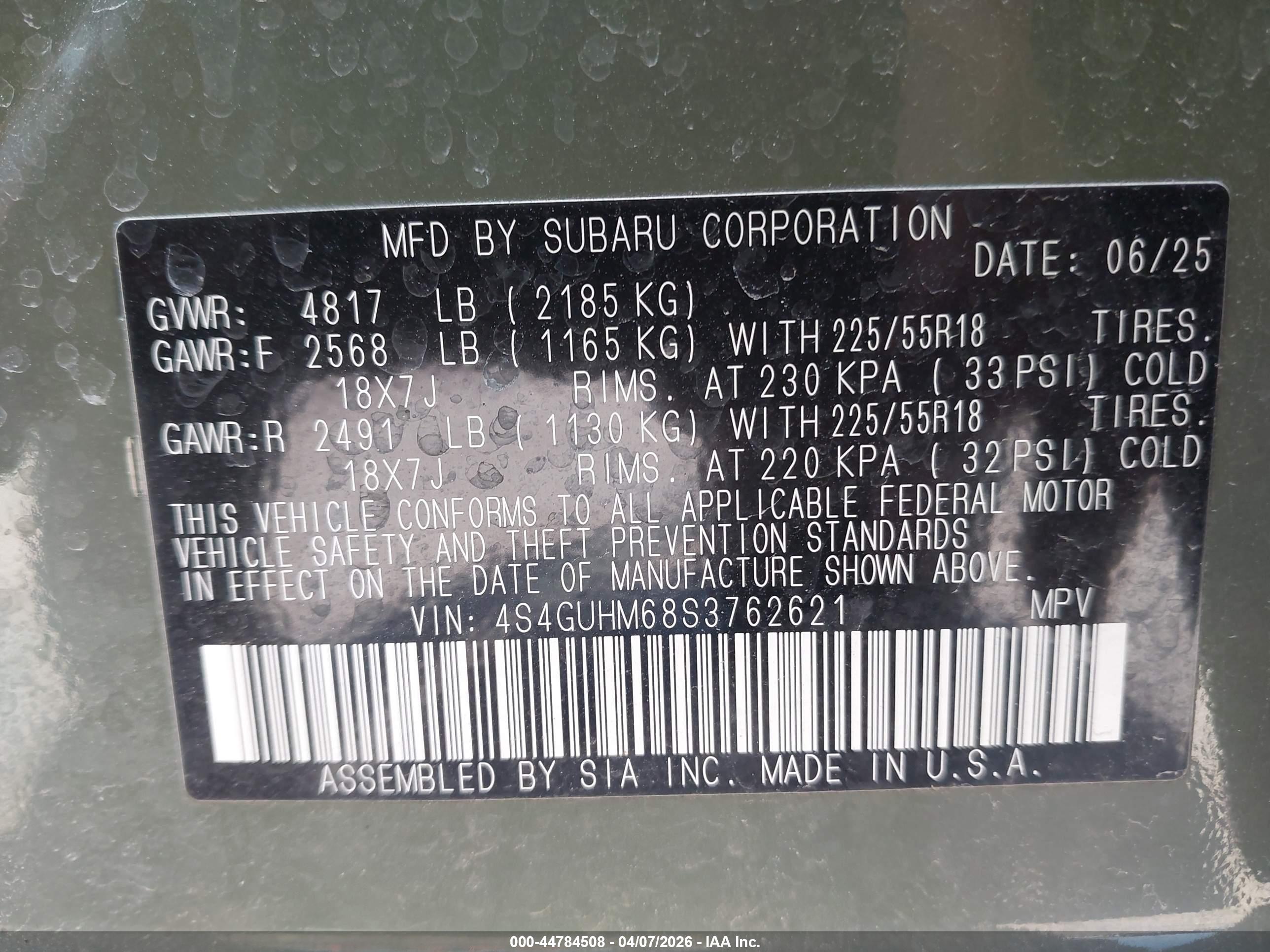 SUBARU CROSSTREK image 9