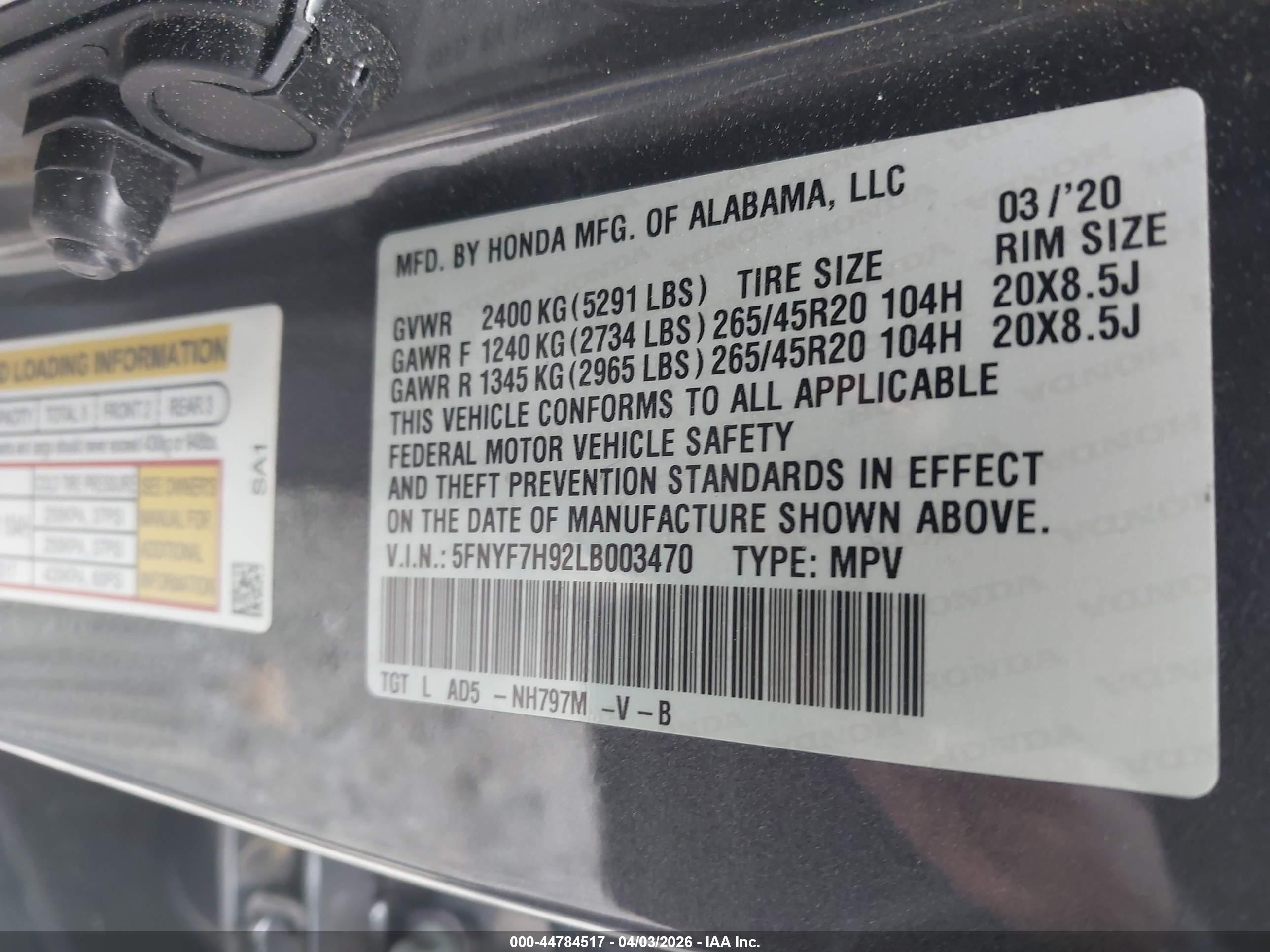 HONDA PASSPORT image 9