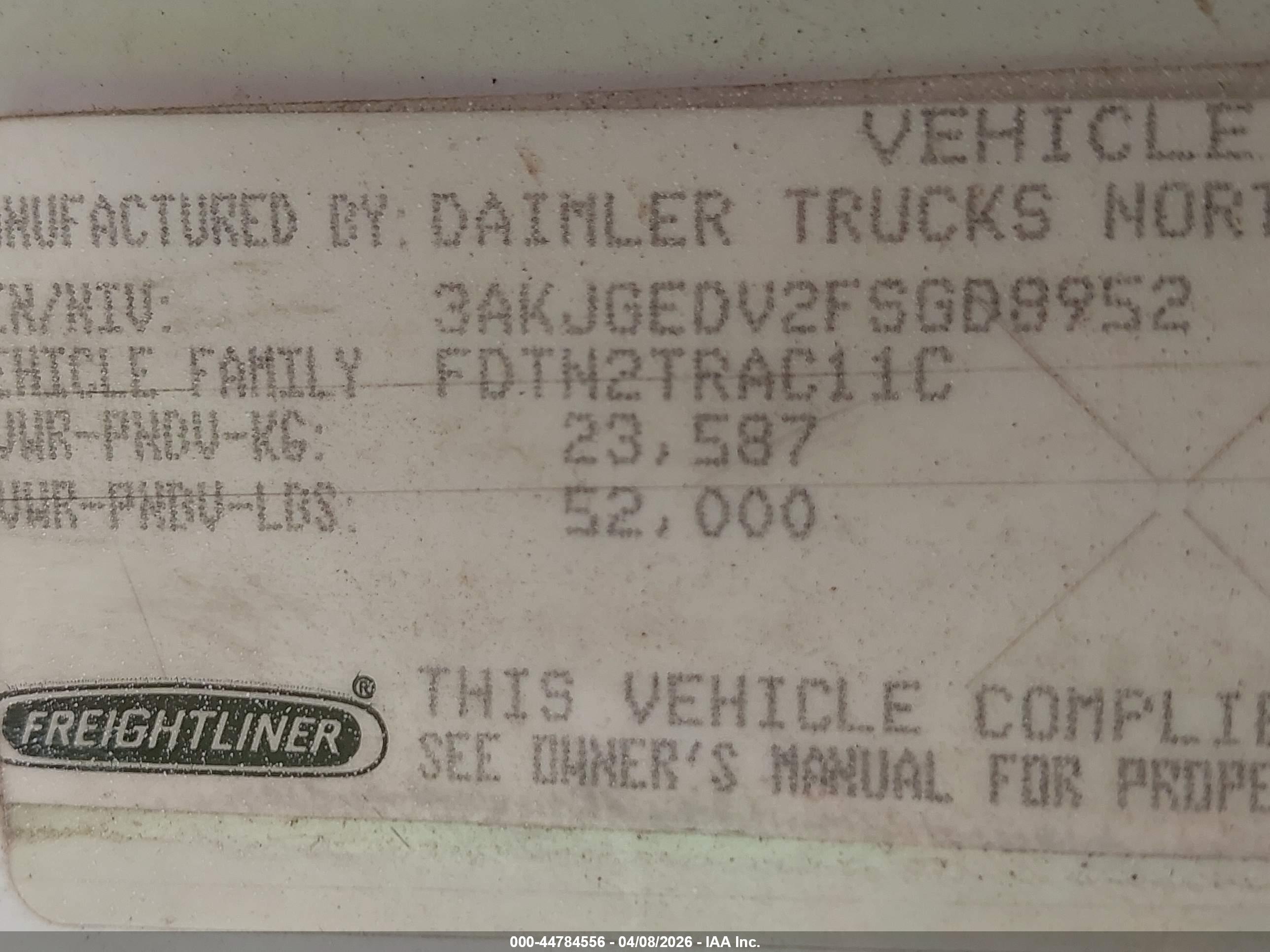 FREIGHTLINER CASCADIA image 9