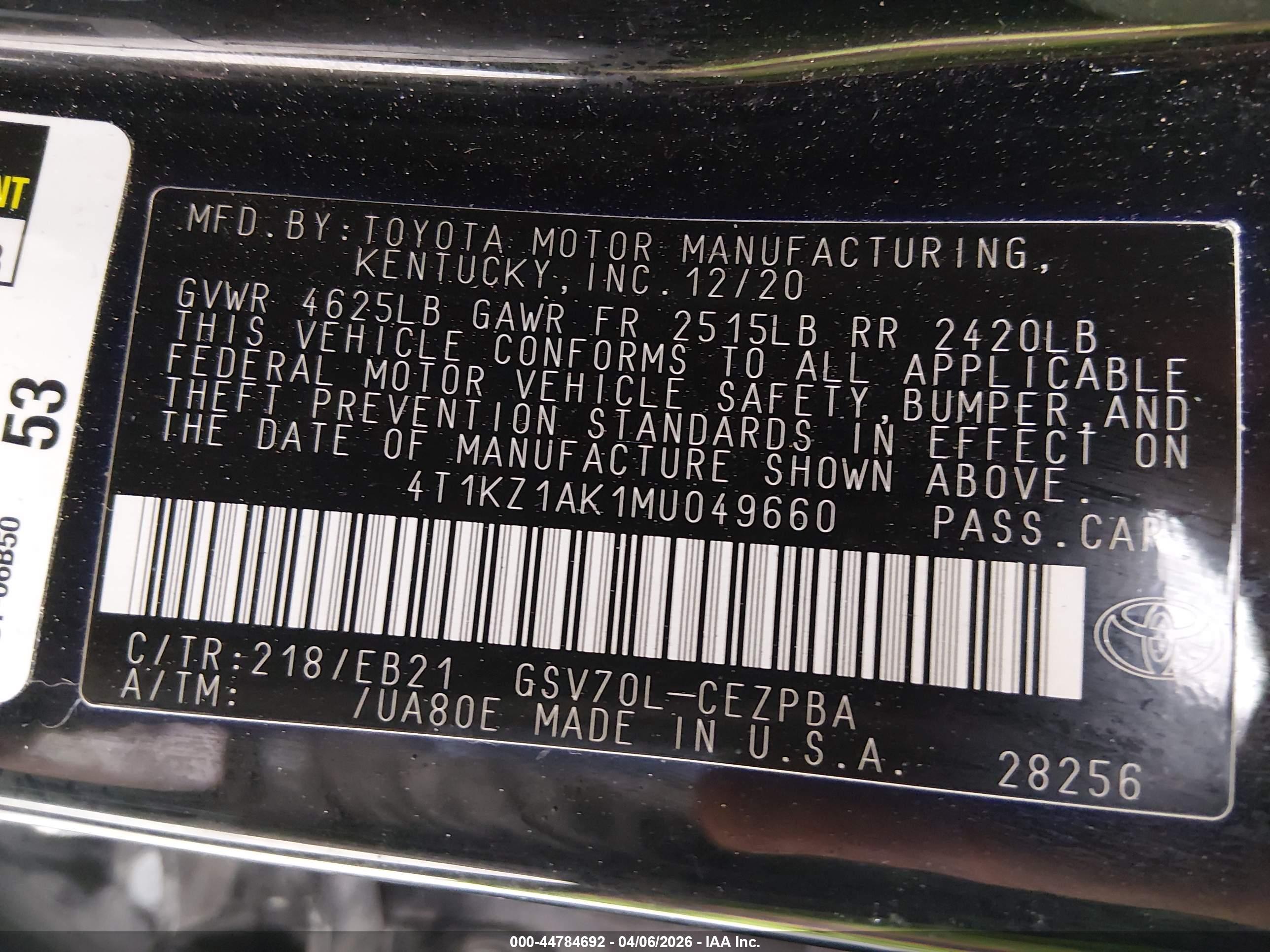 TOYOTA CAMRY image 9