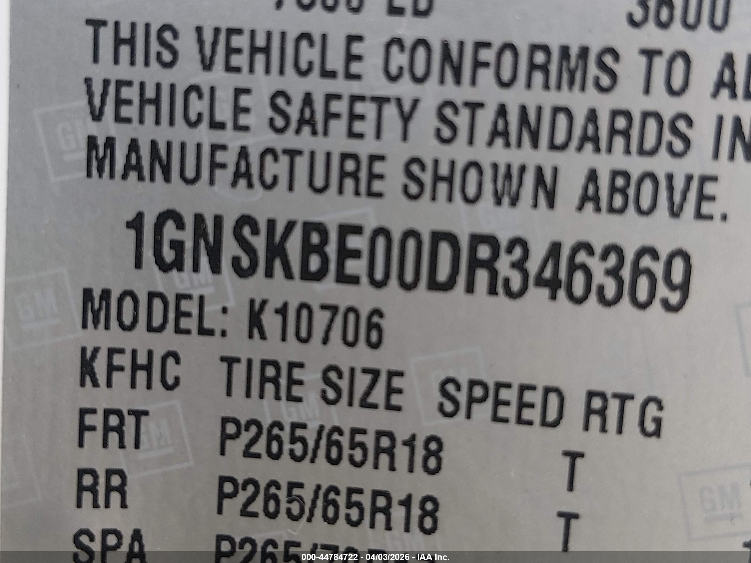 CHEVROLET TAHOE image 9
