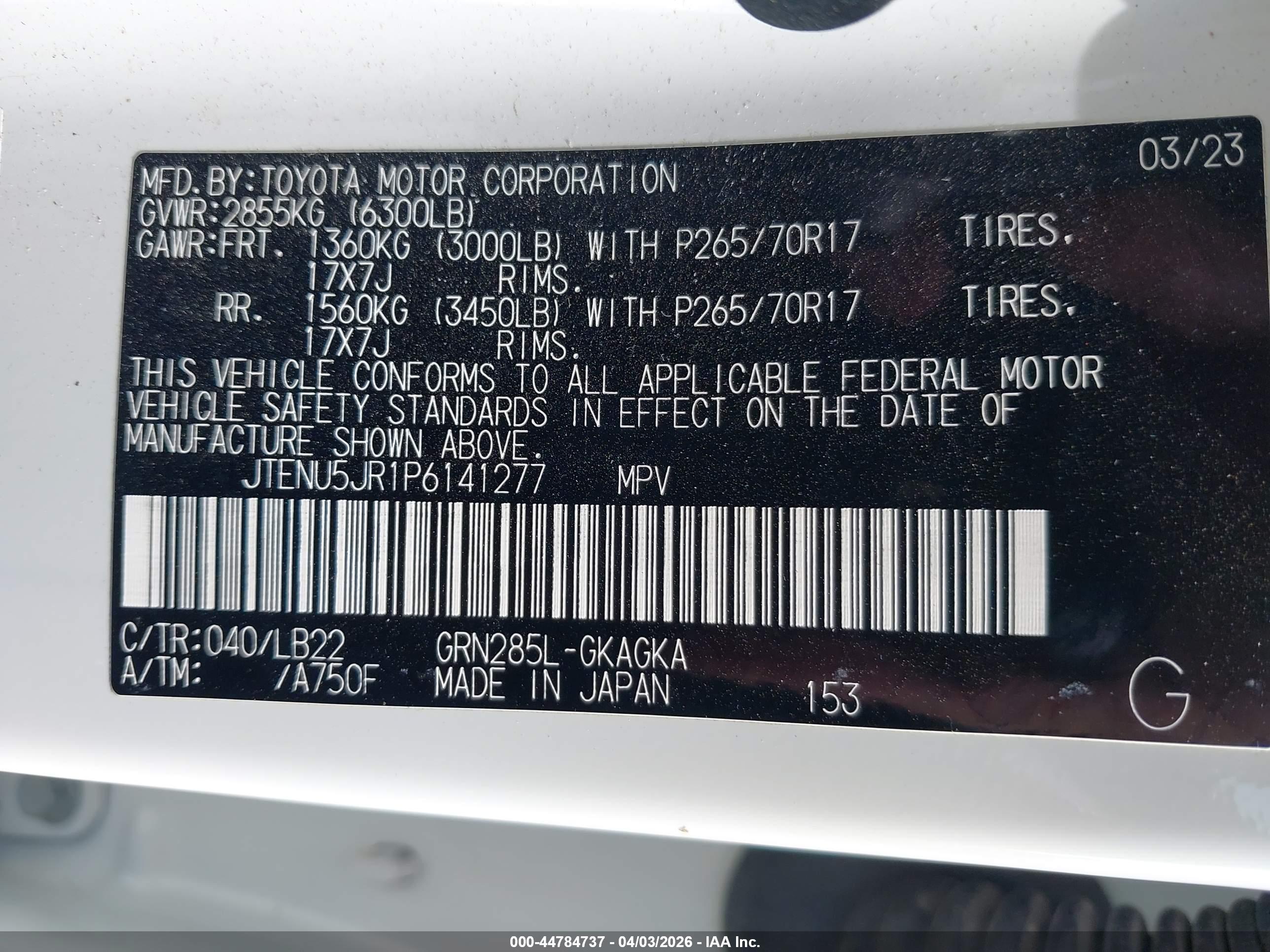 TOYOTA 4RUNNER image 9