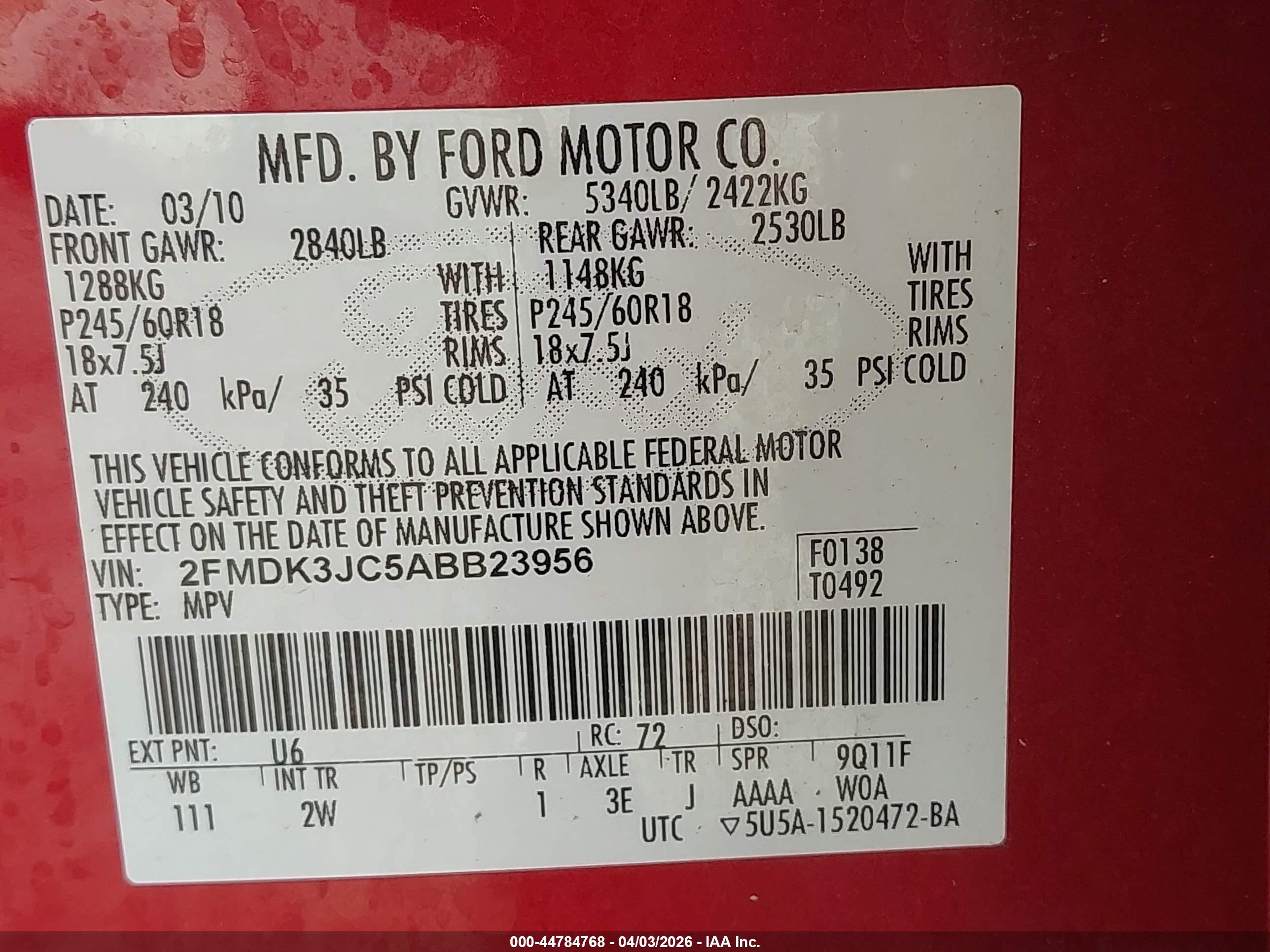 FORD EDGE image 9