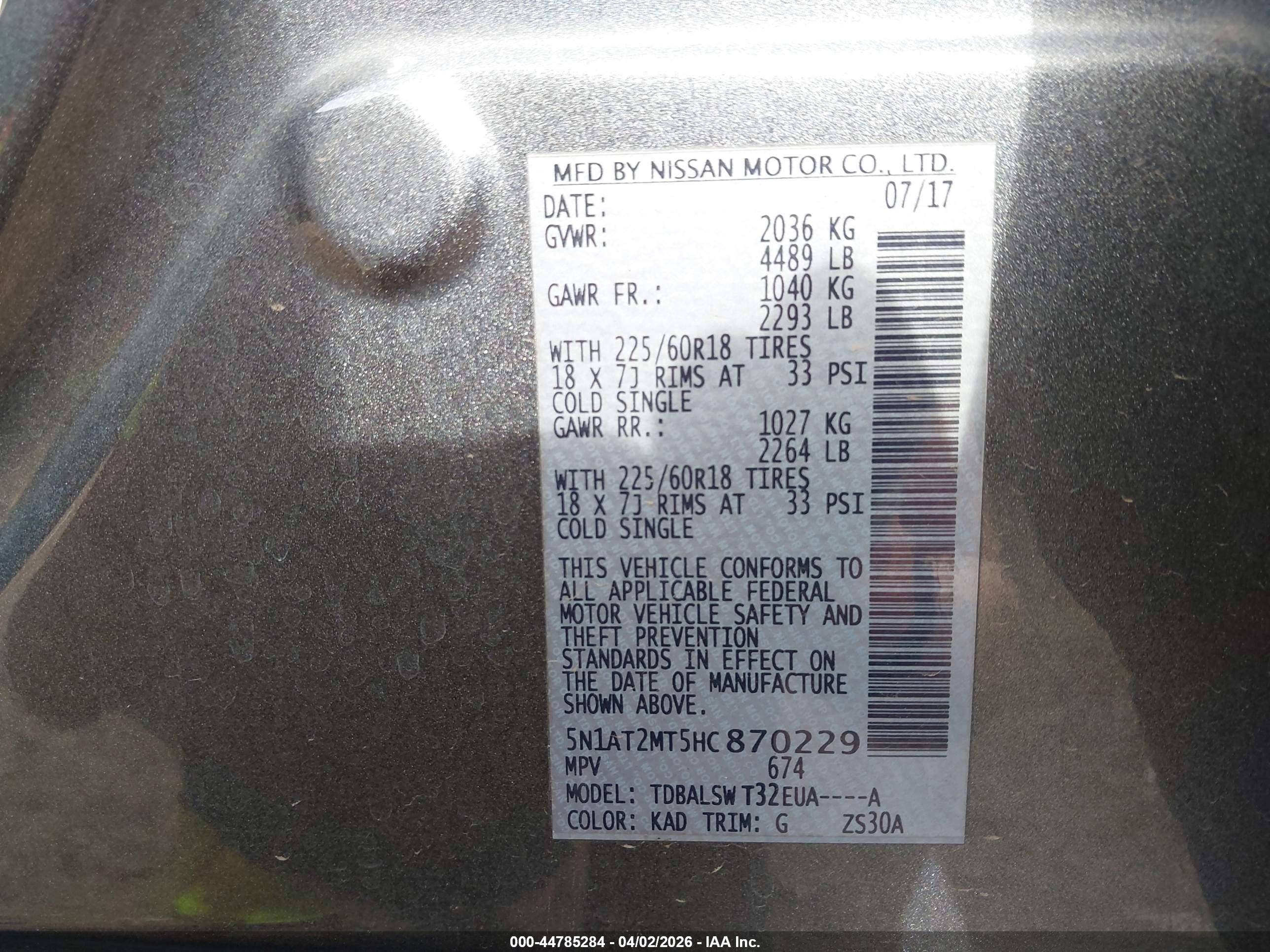 NISSAN ROGUE image 9