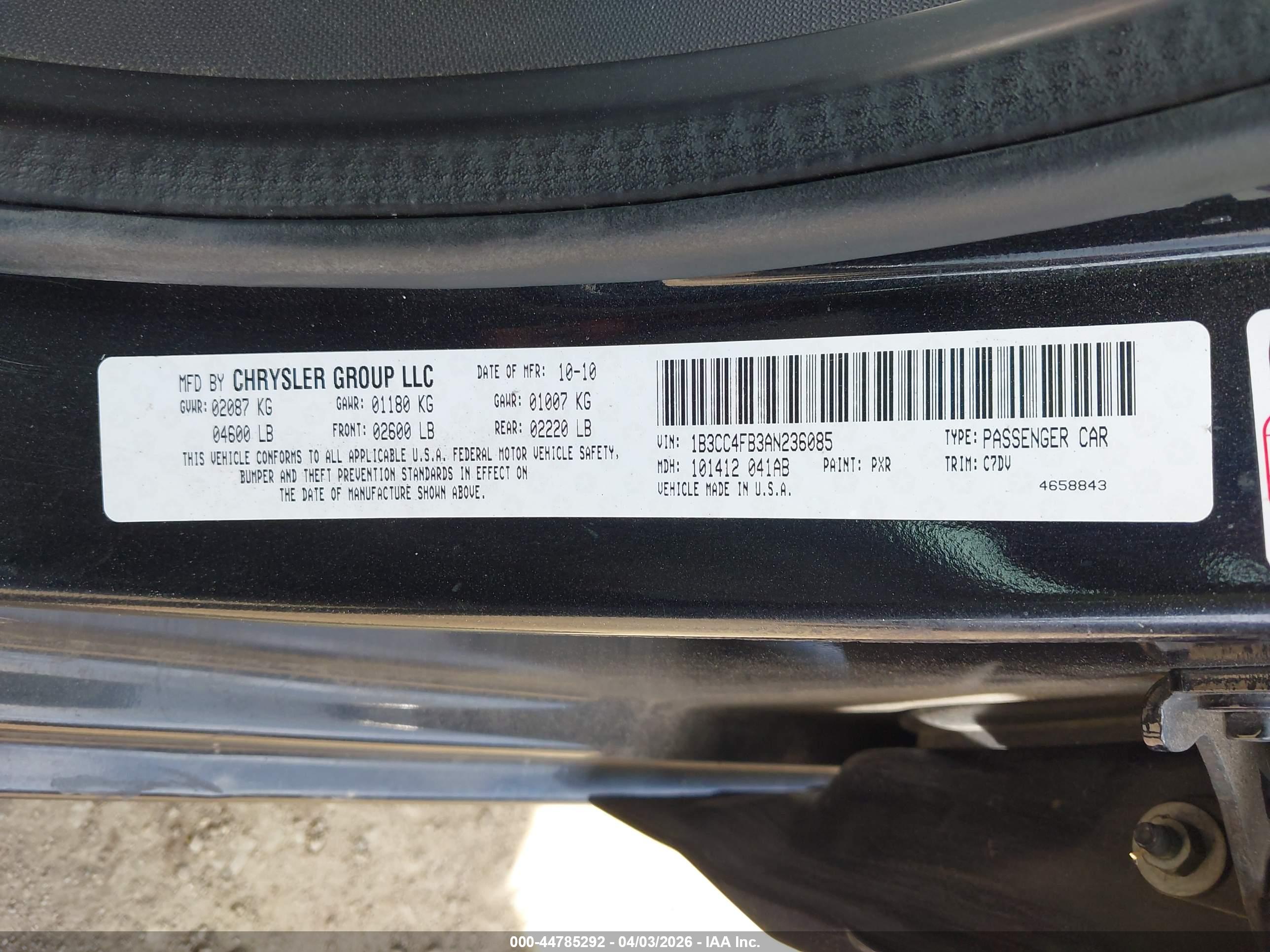 DODGE AVENGER image 9