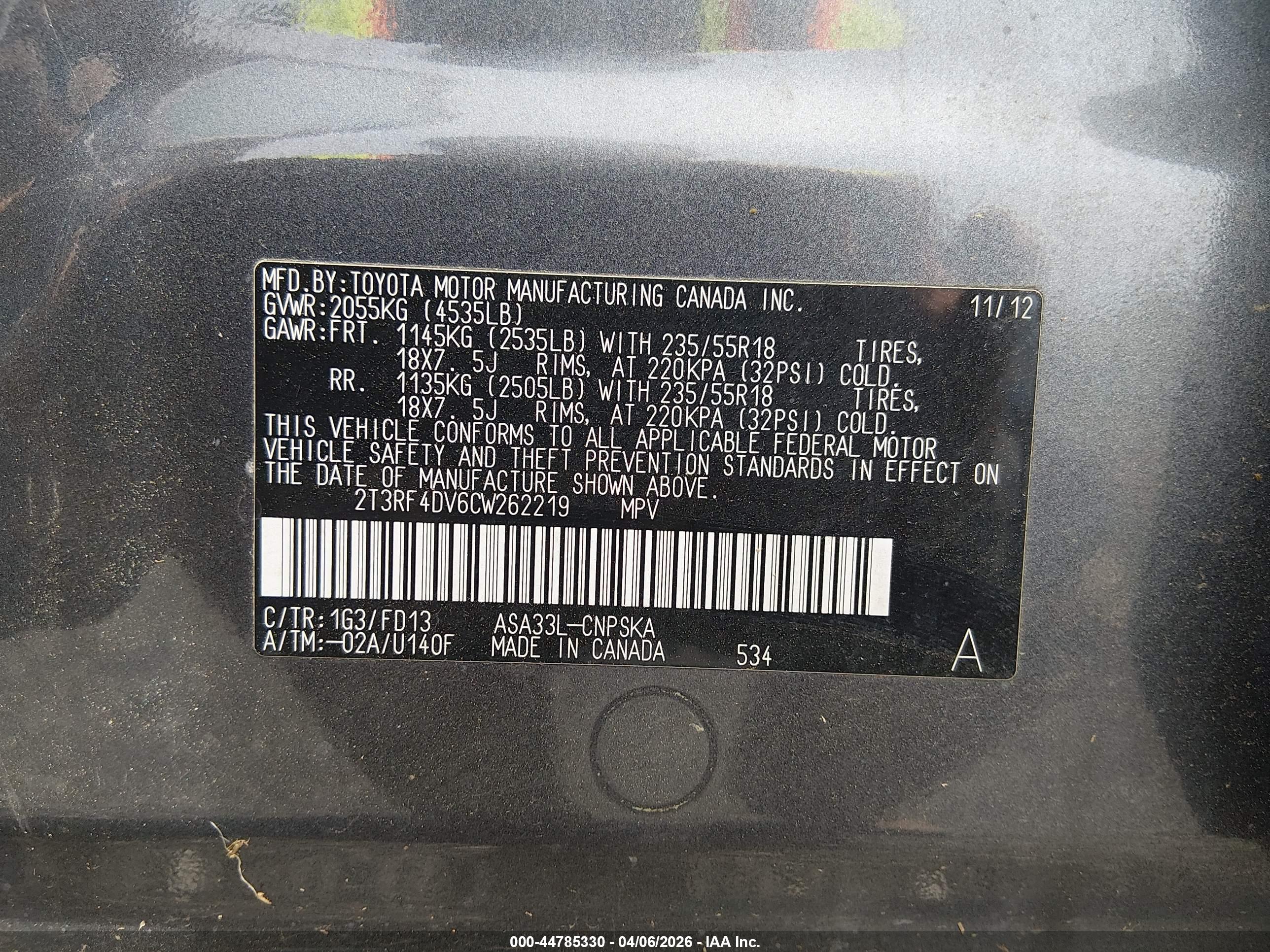 TOYOTA RAV4 image 9