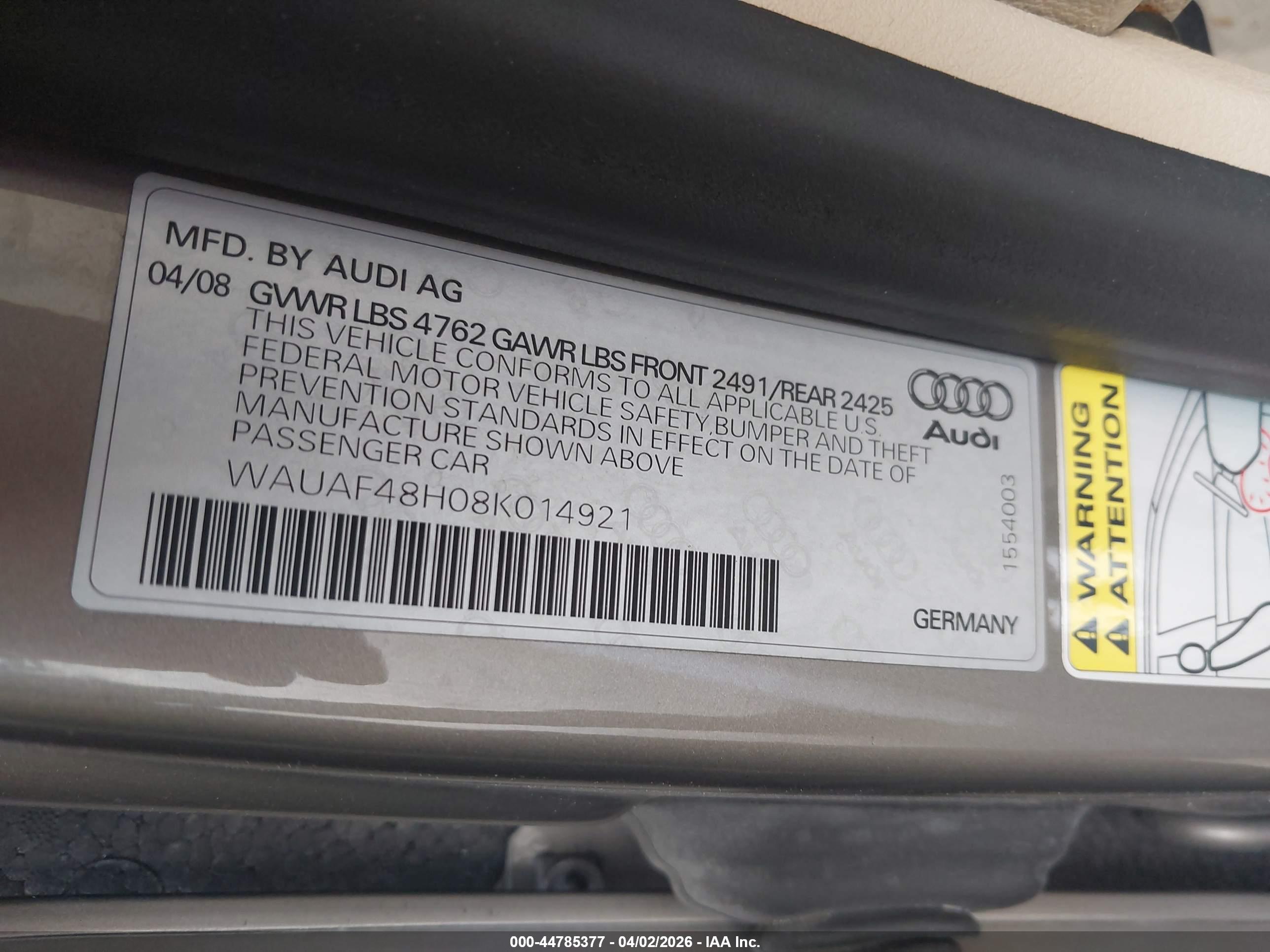 AUDI A4 image 9