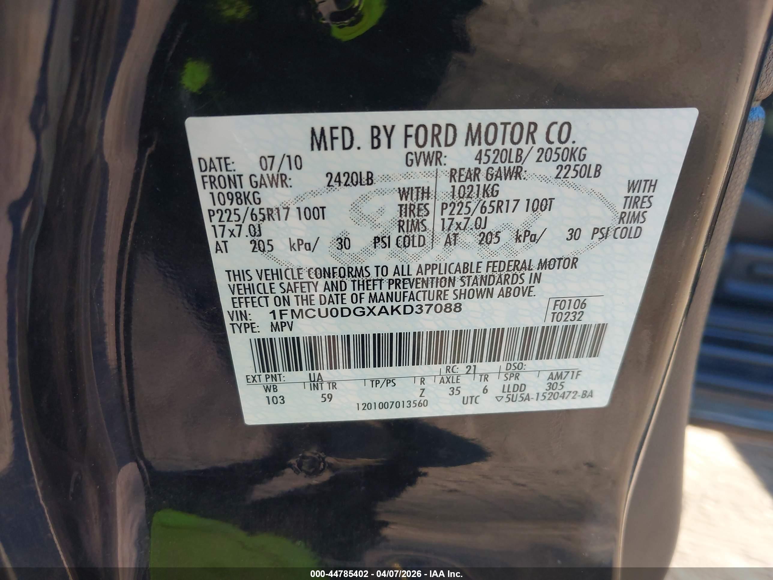 FORD ESCAPE image 9