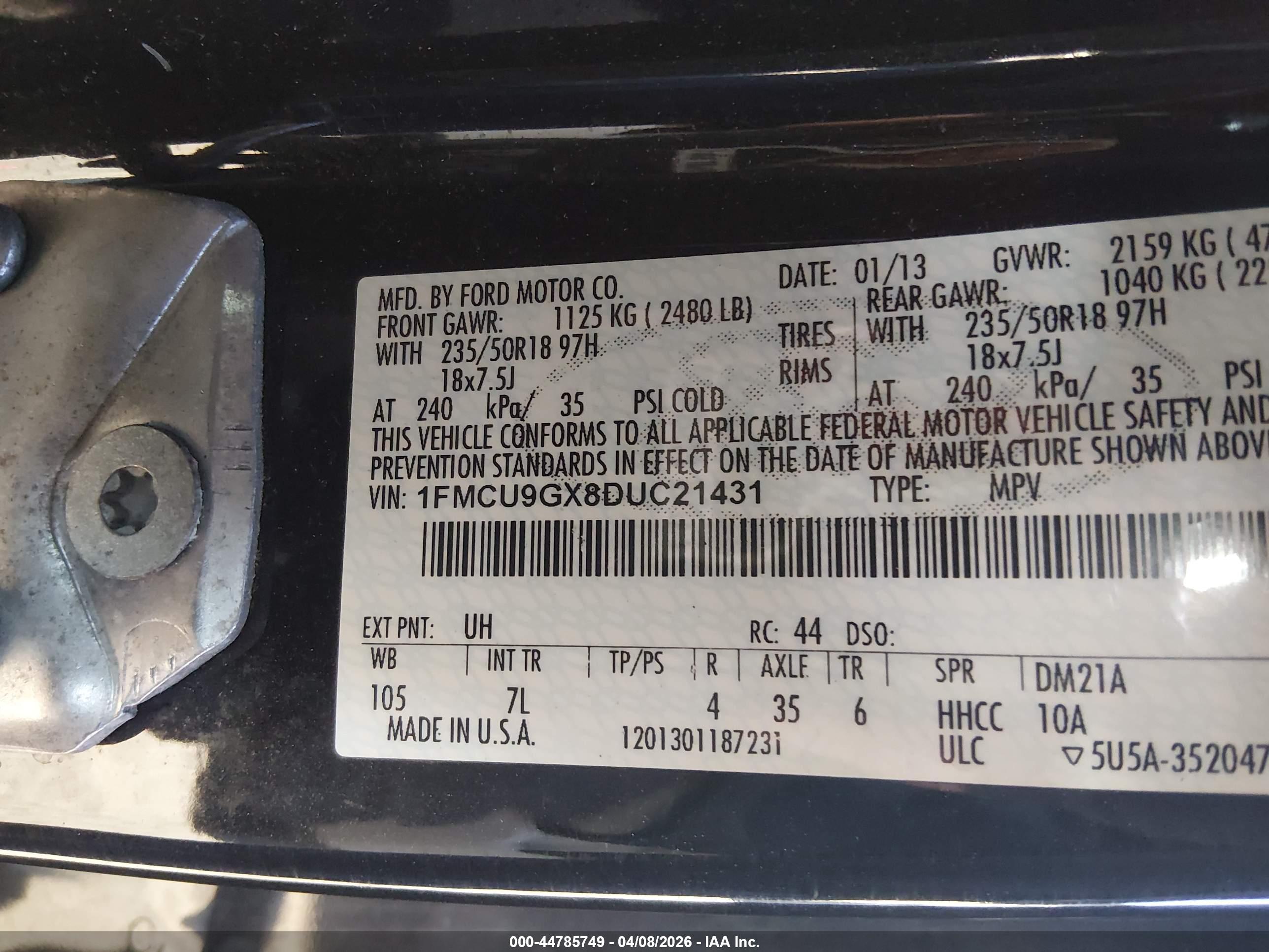 FORD ESCAPE image 9