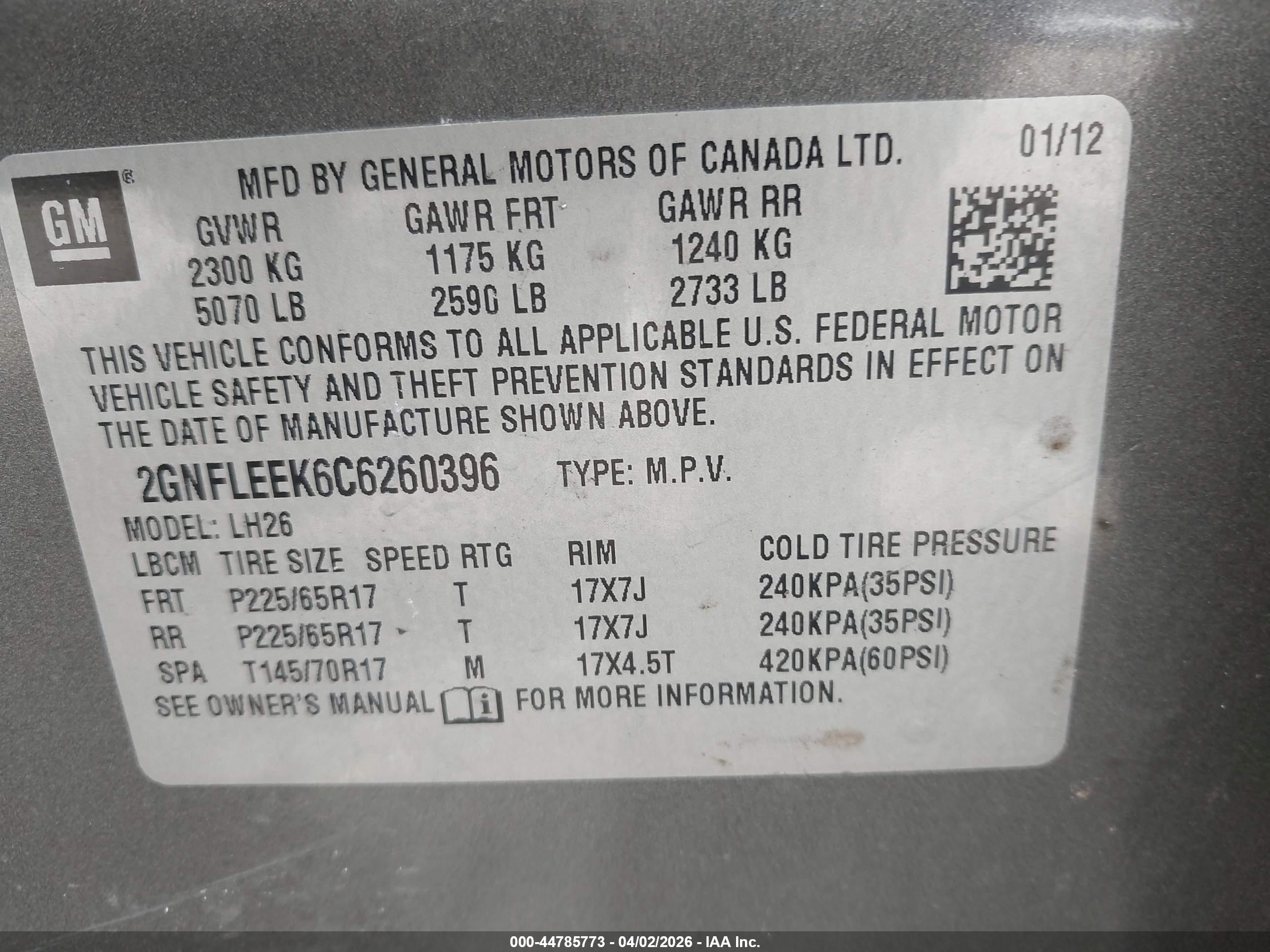 CHEVROLET EQUINOX image 9