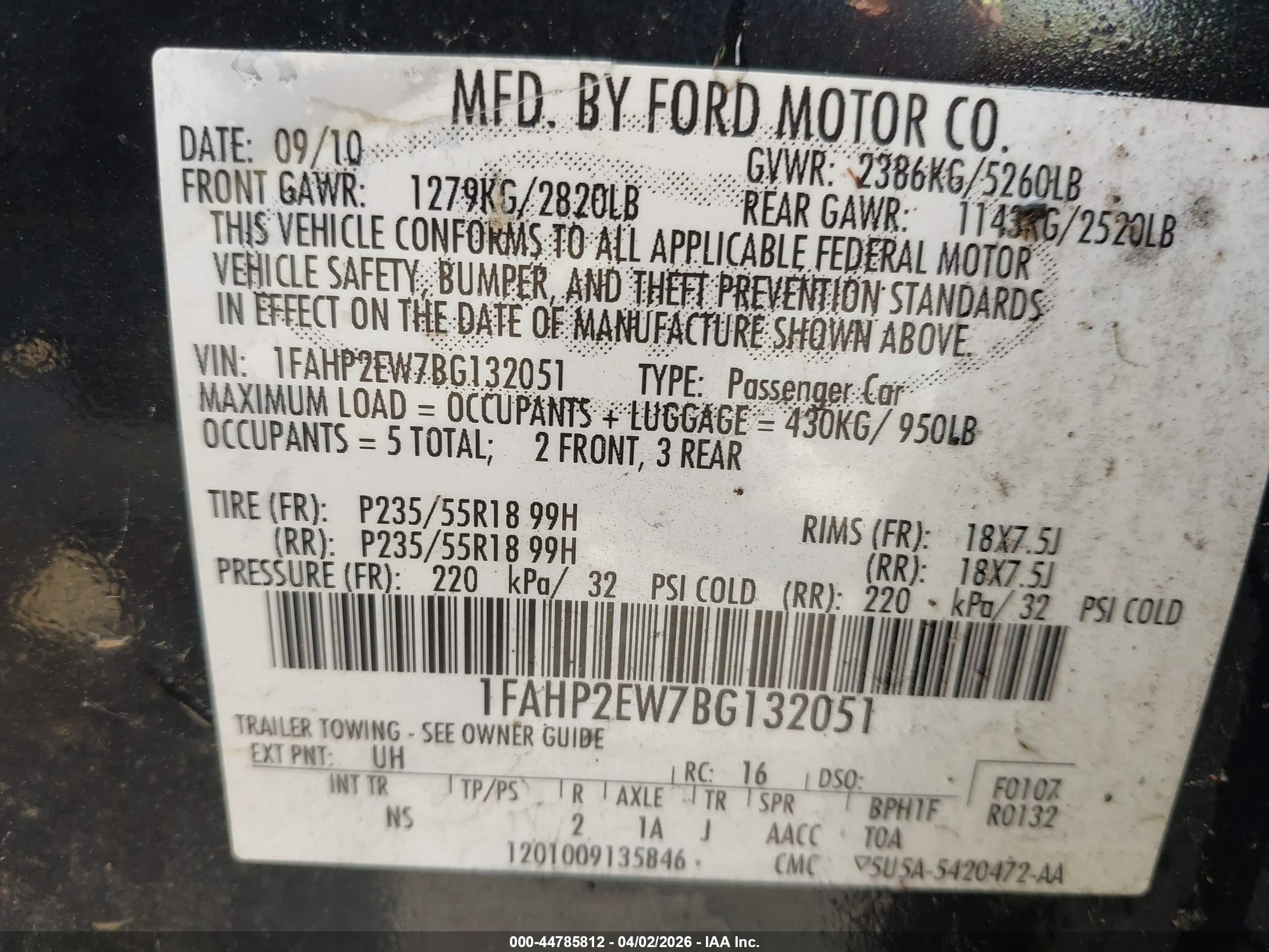 FORD TAURUS image 9