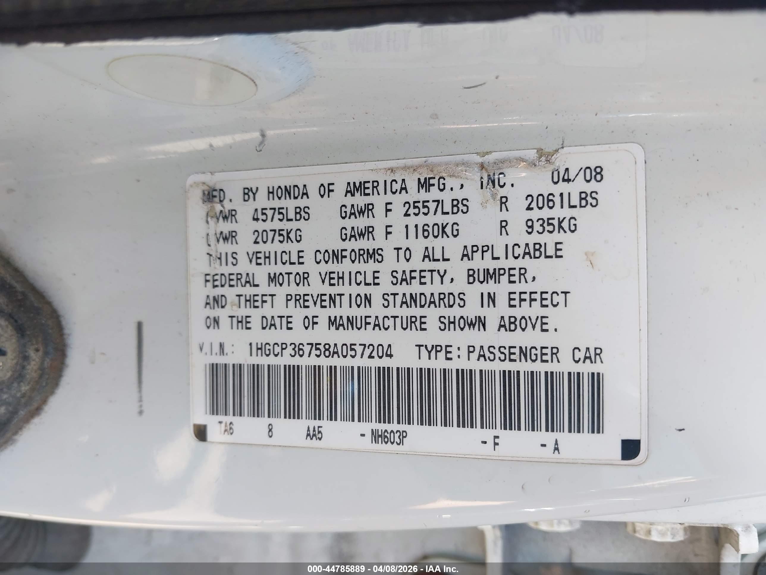 HONDA ACCORD image 9