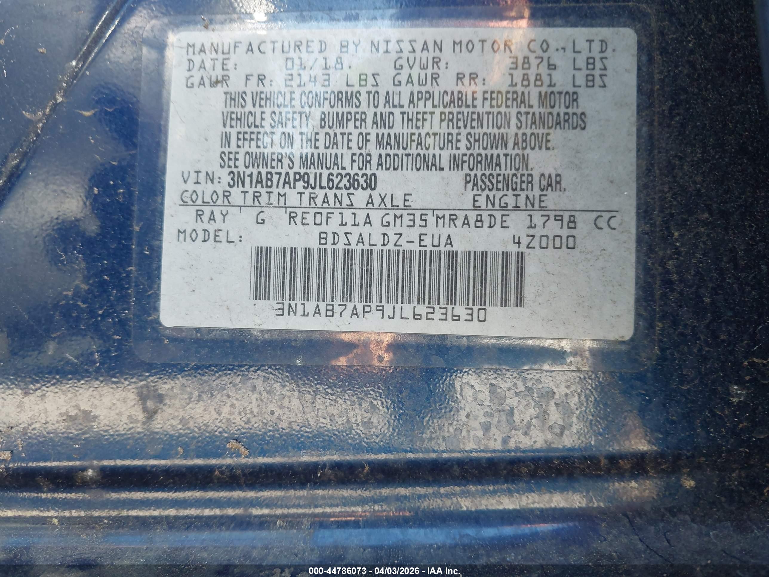 NISSAN SENTRA image 9