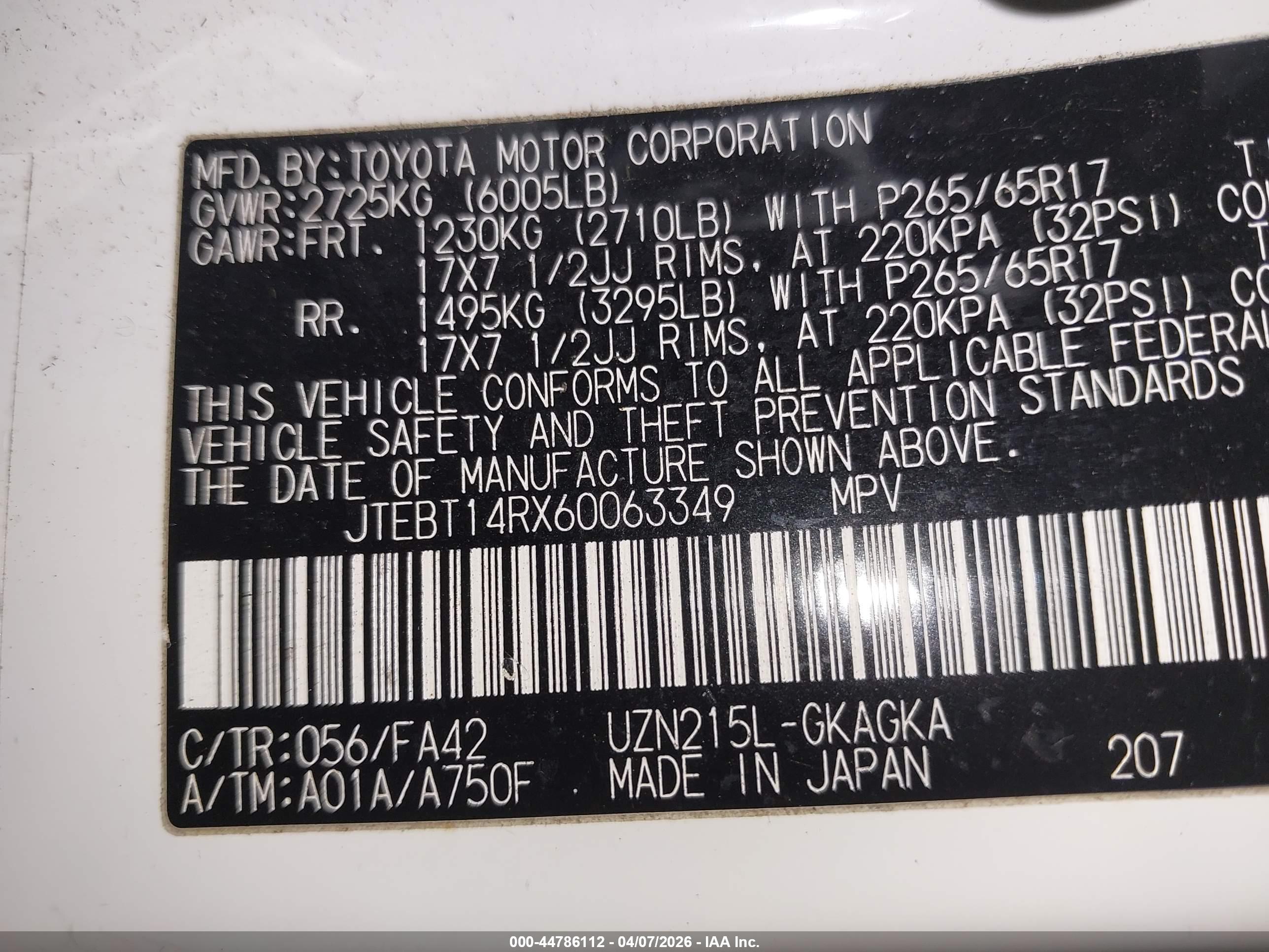 TOYOTA 4RUNNER image 9