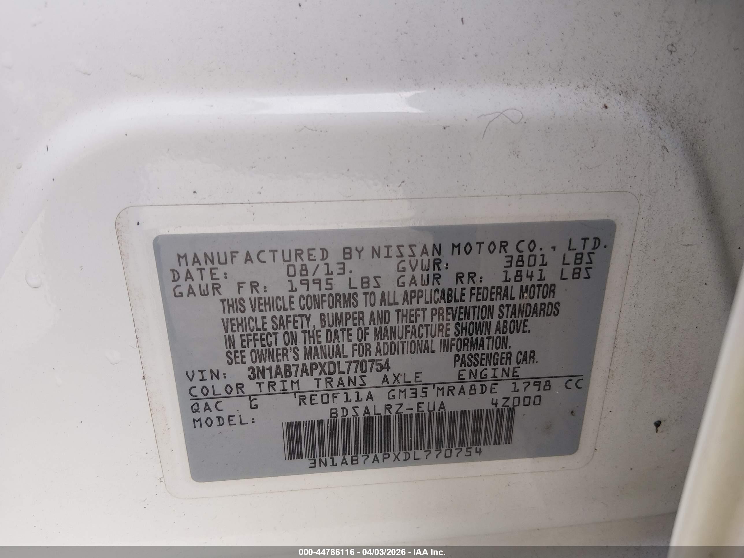 NISSAN SENTRA image 9