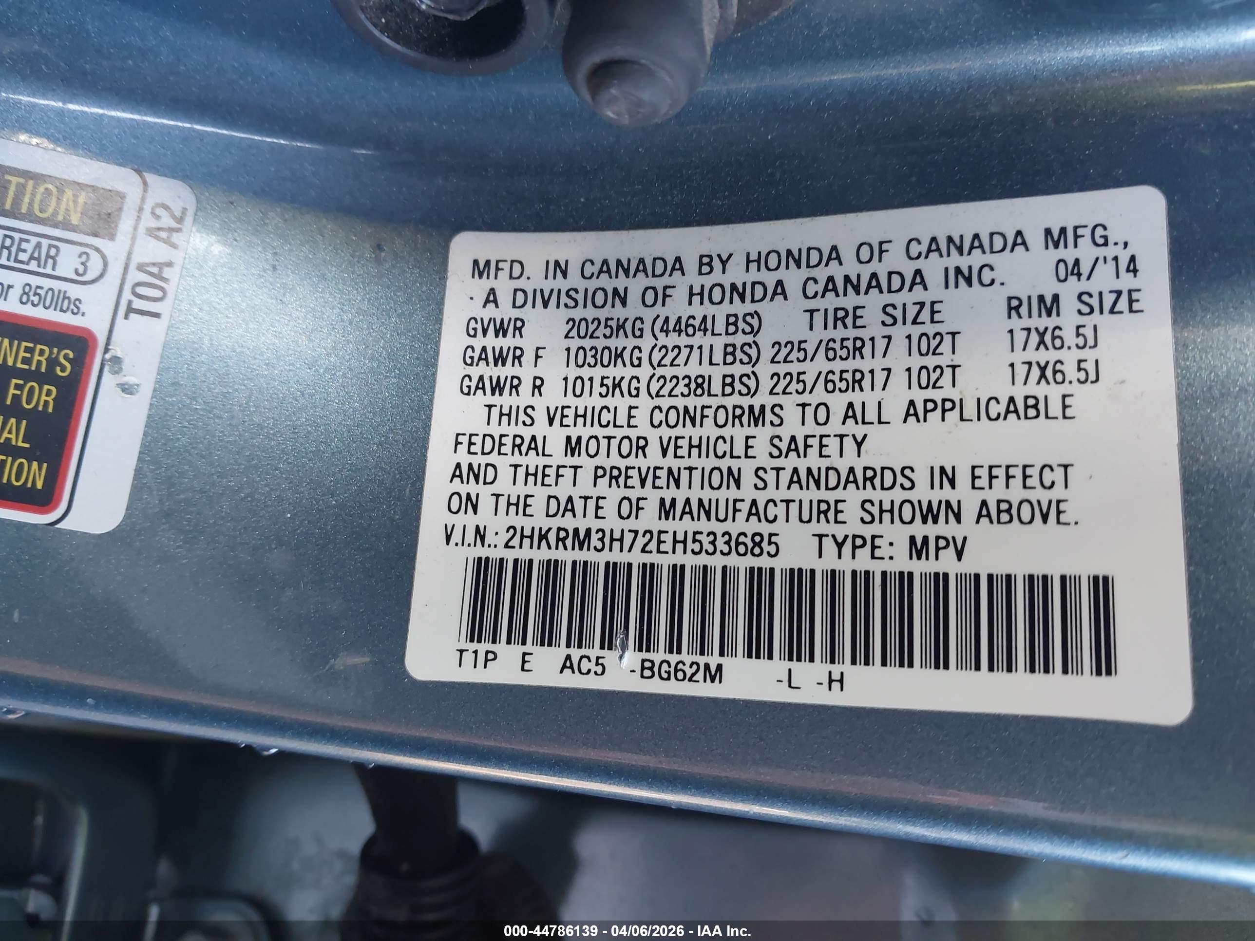 HONDA CR-V image 9