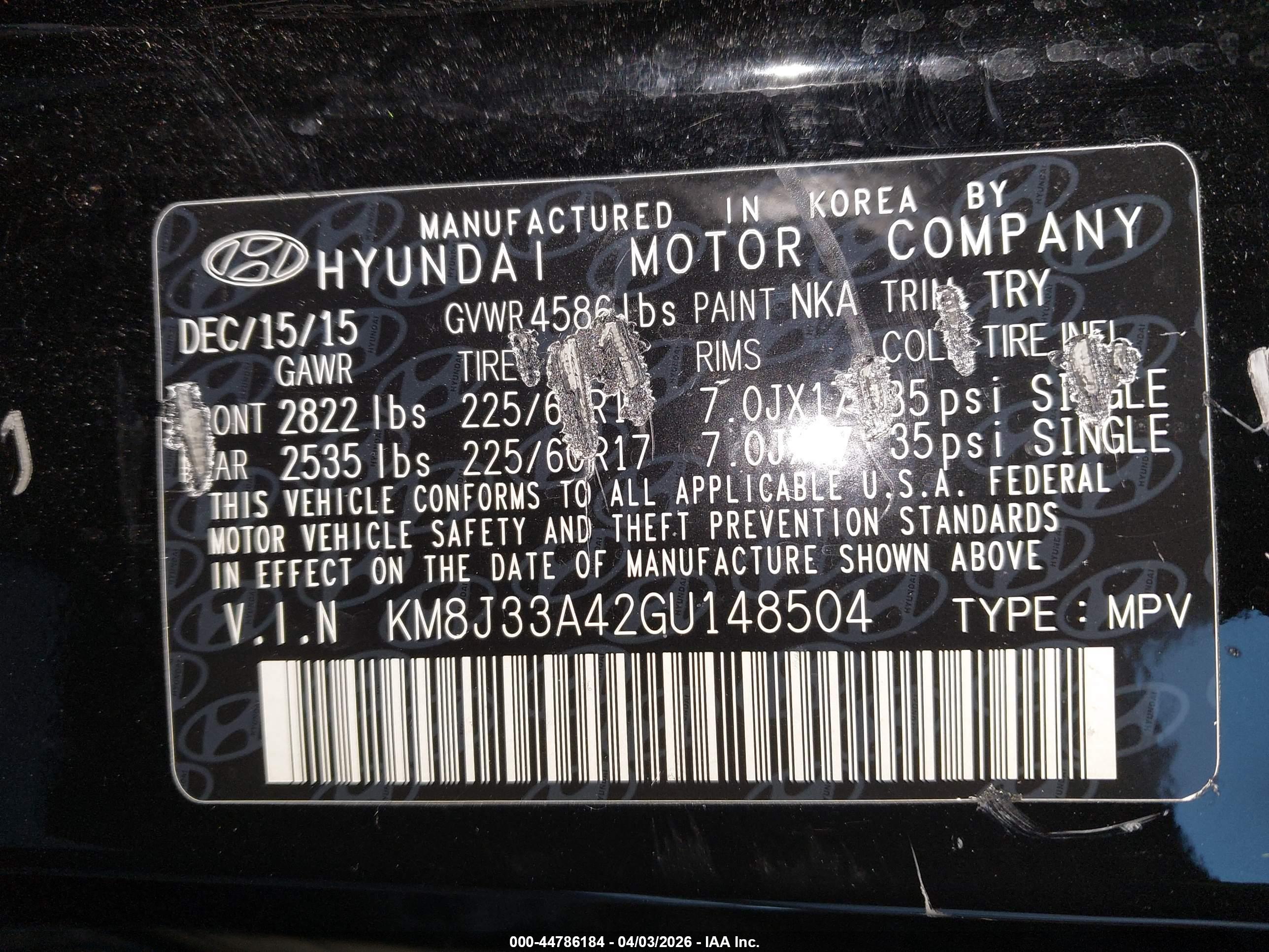 HYUNDAI TUCSON image 9