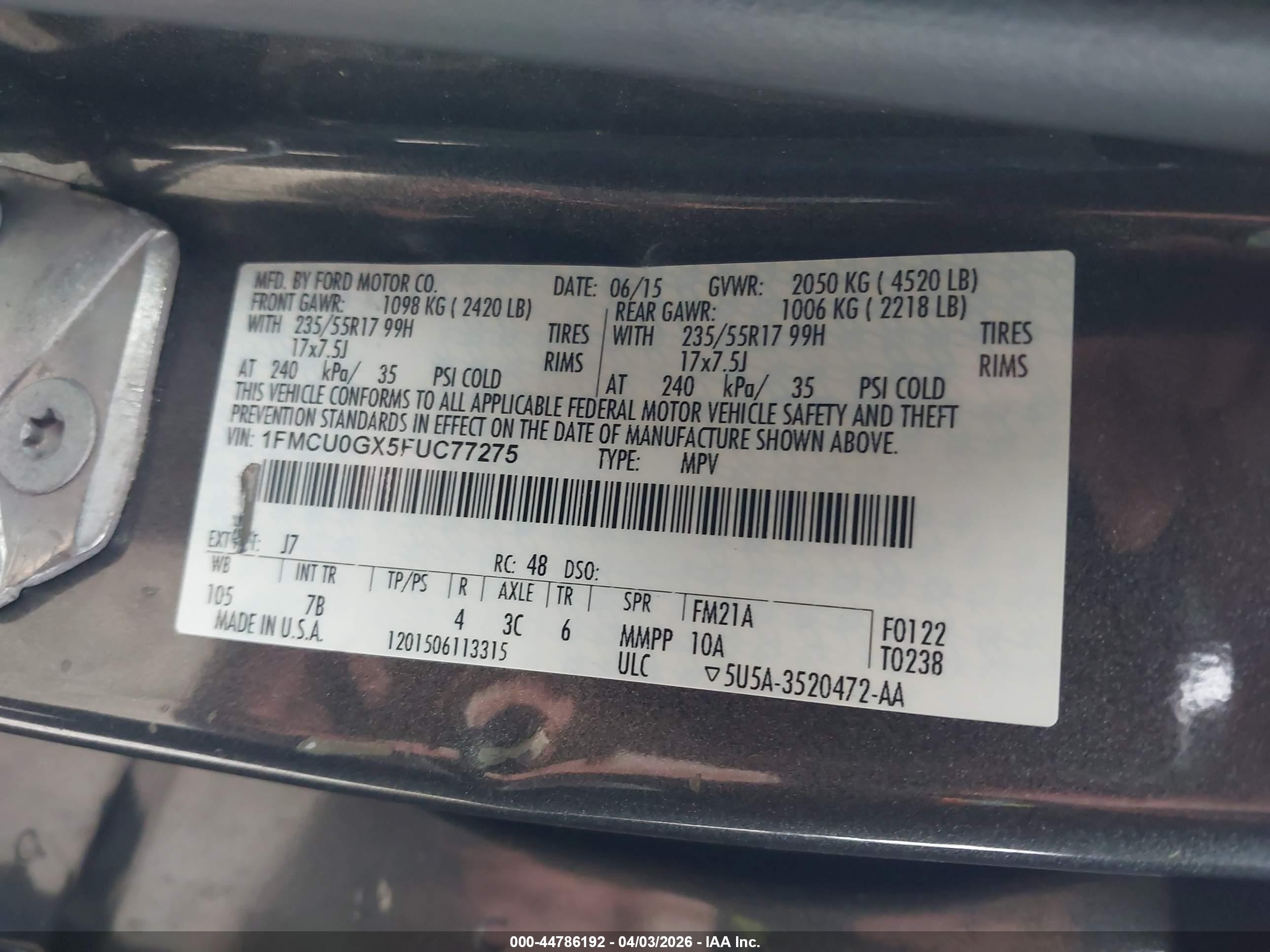 FORD ESCAPE image 9