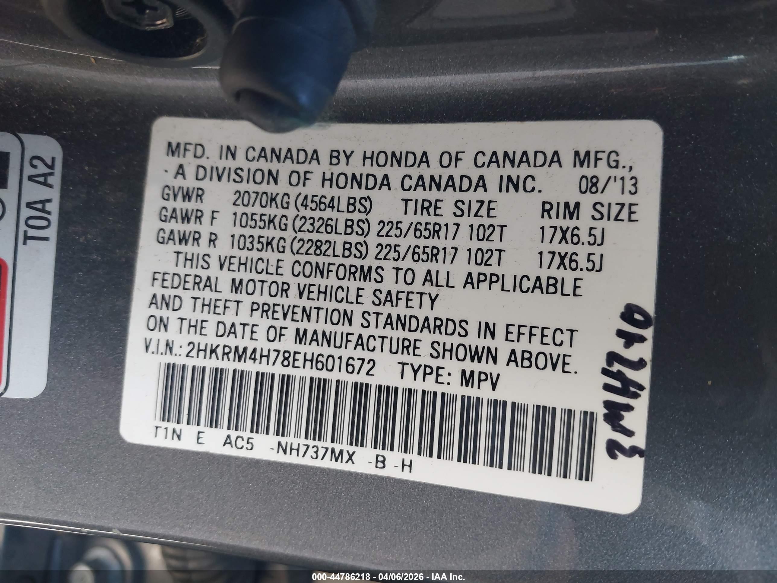 HONDA CR-V image 9