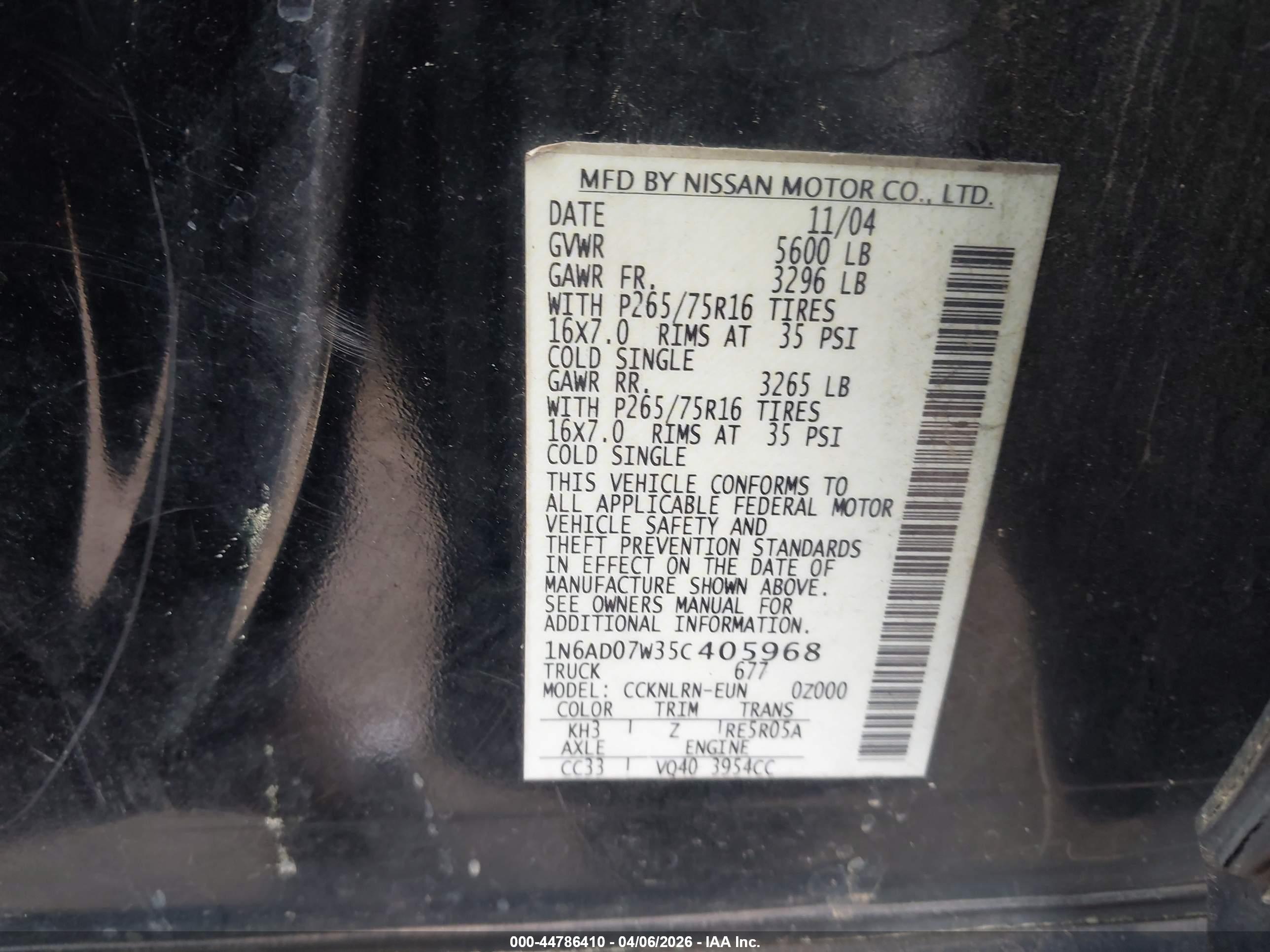 NISSAN FRONTIER image 9
