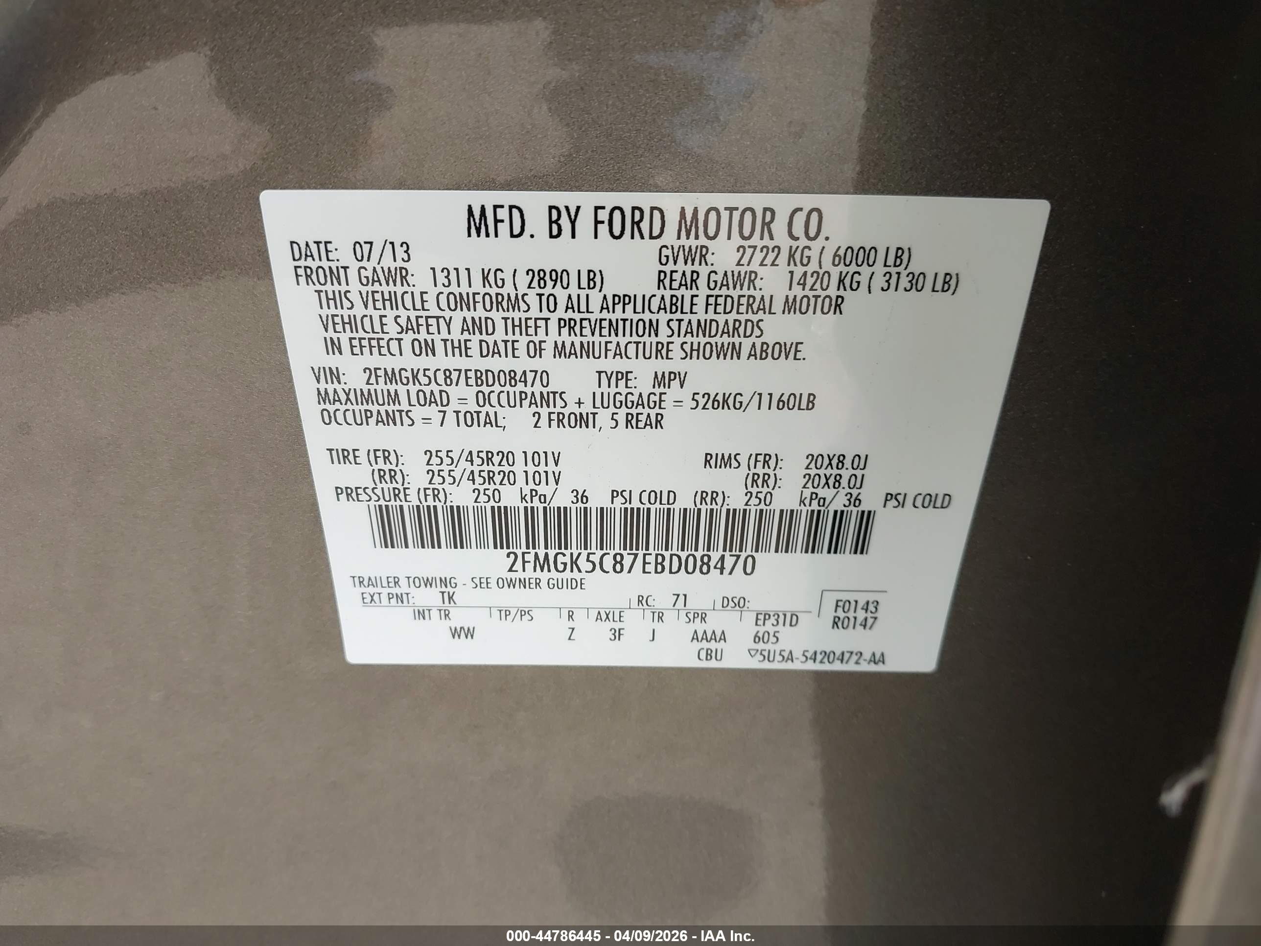 FORD FLEX image 9