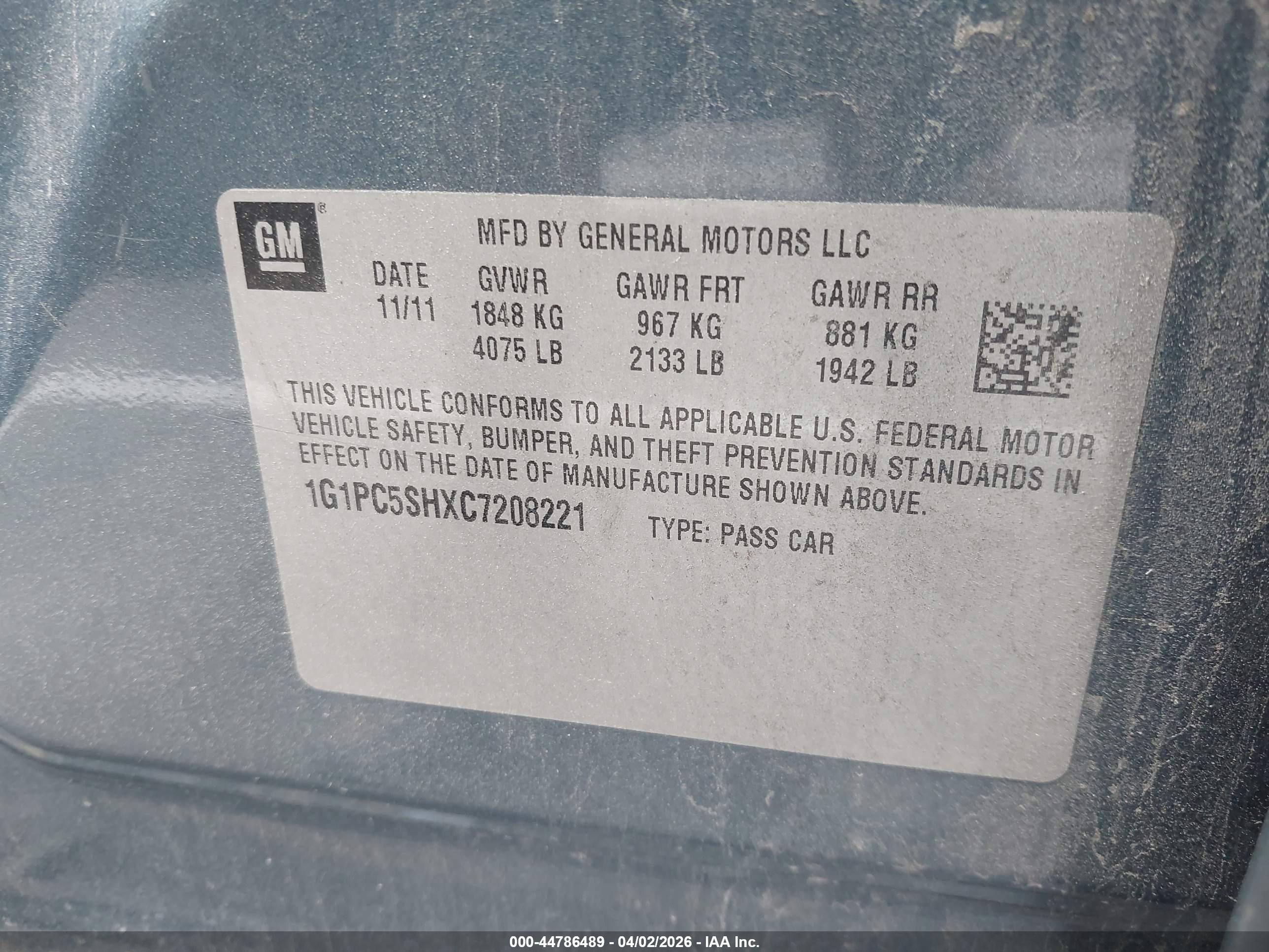 CHEVROLET CRUZE image 9