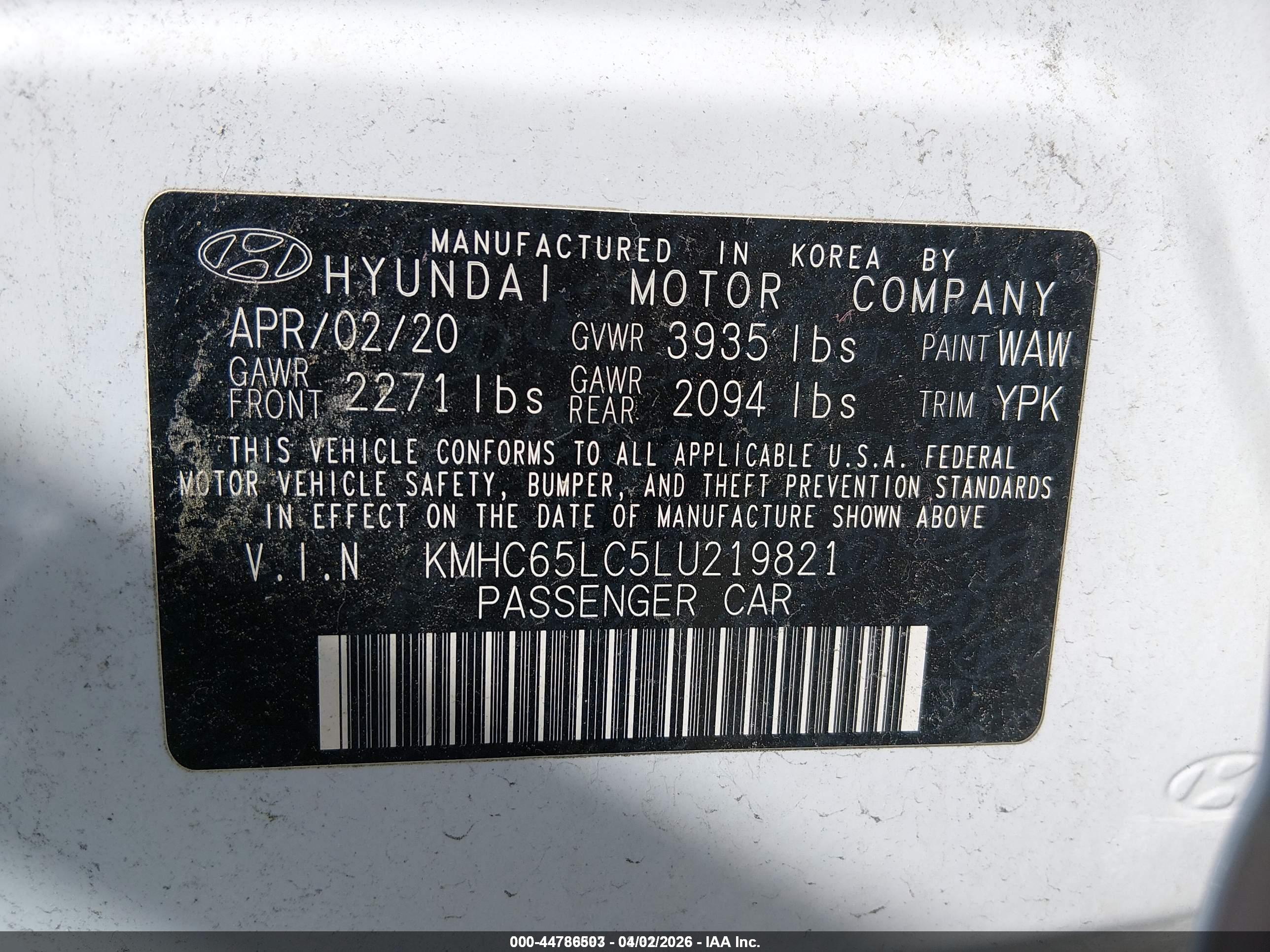 HYUNDAI IONIQ image 9