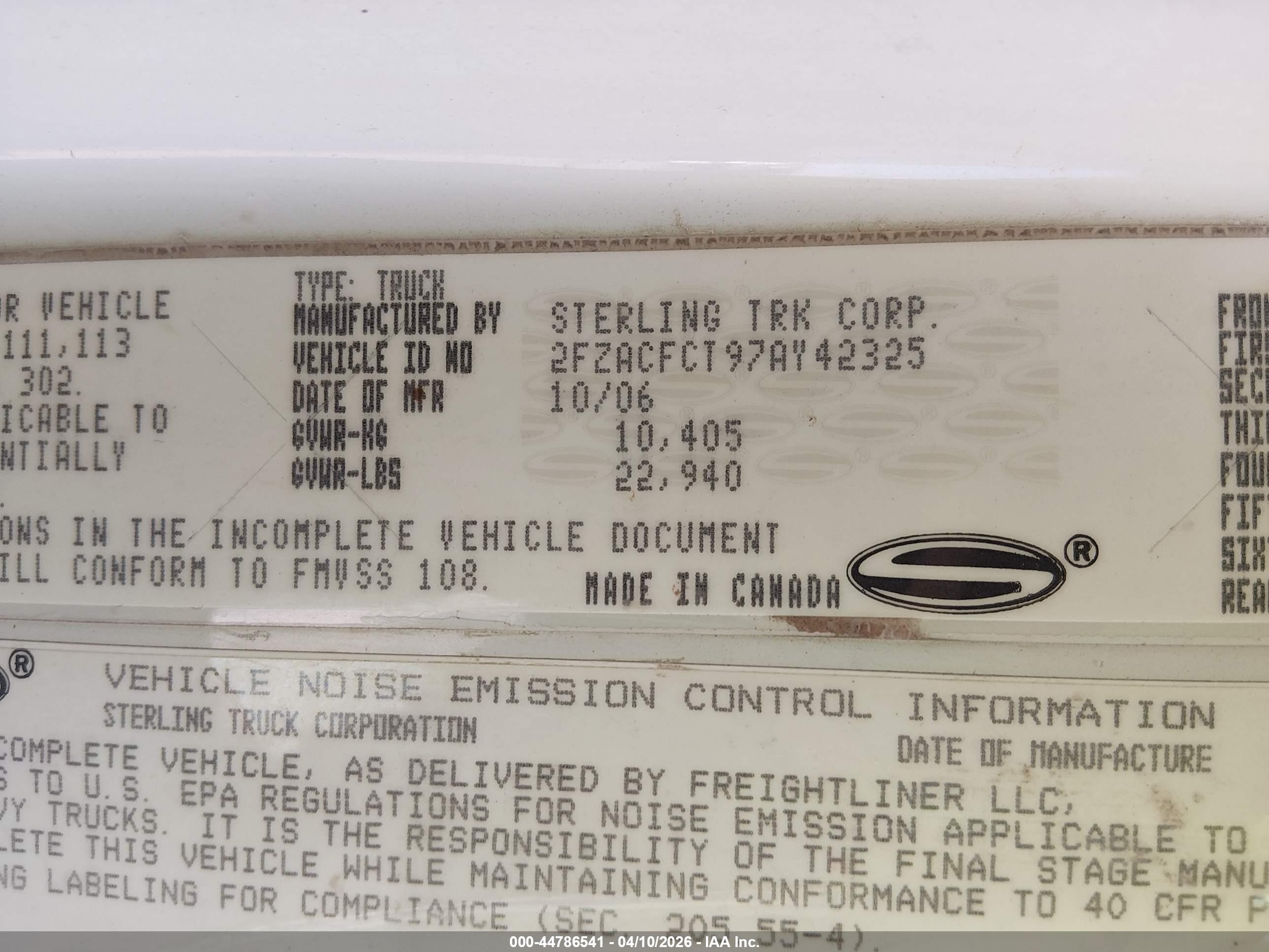 STERLING TRUCK image 9