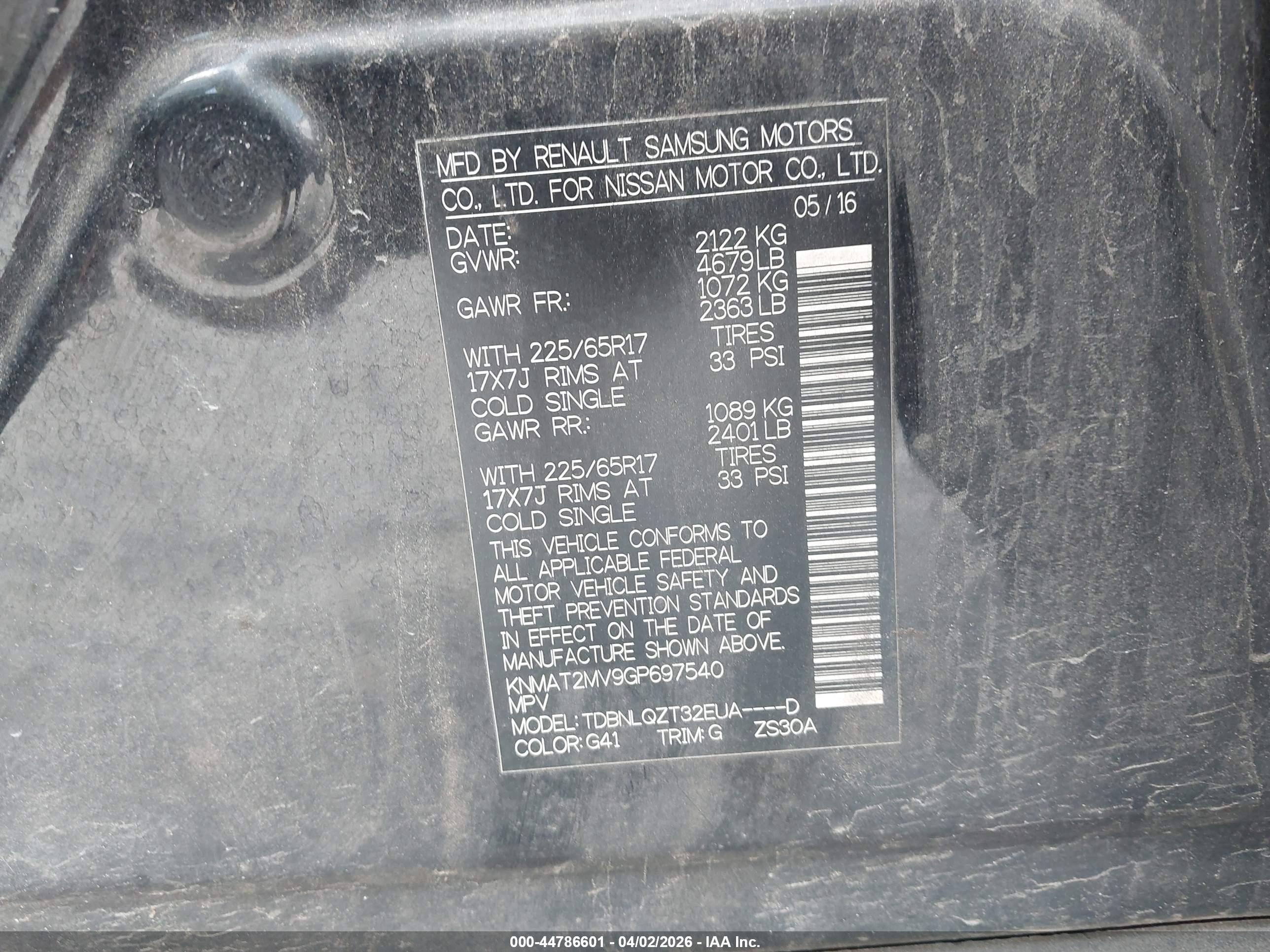 NISSAN ROGUE image 9