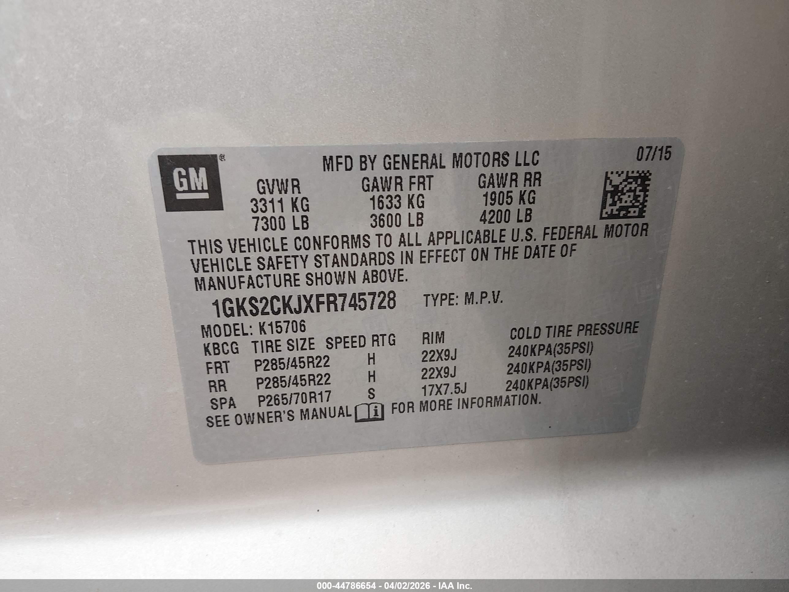 GMC YUKON image 9