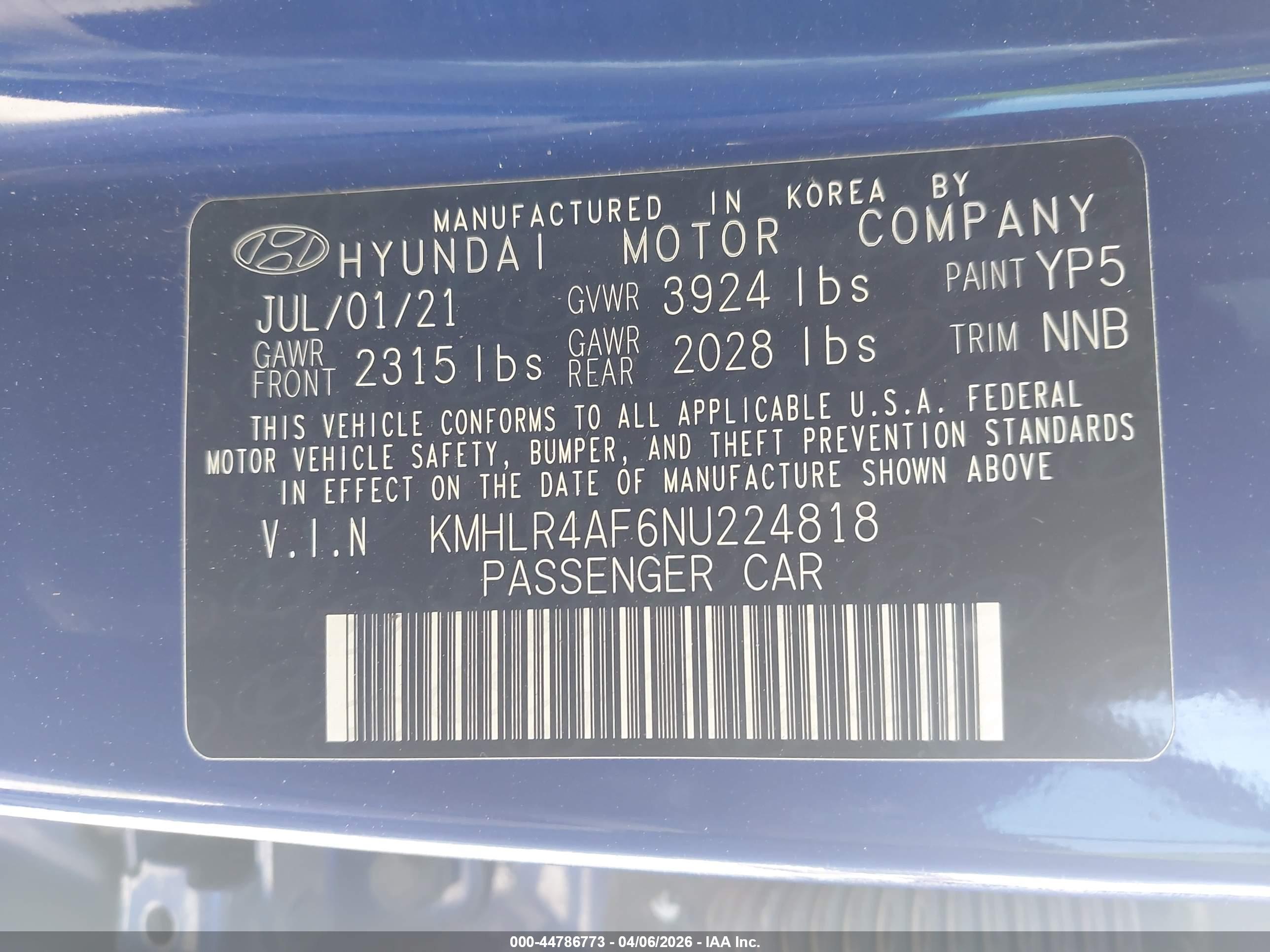 HYUNDAI ELANTRA image 9