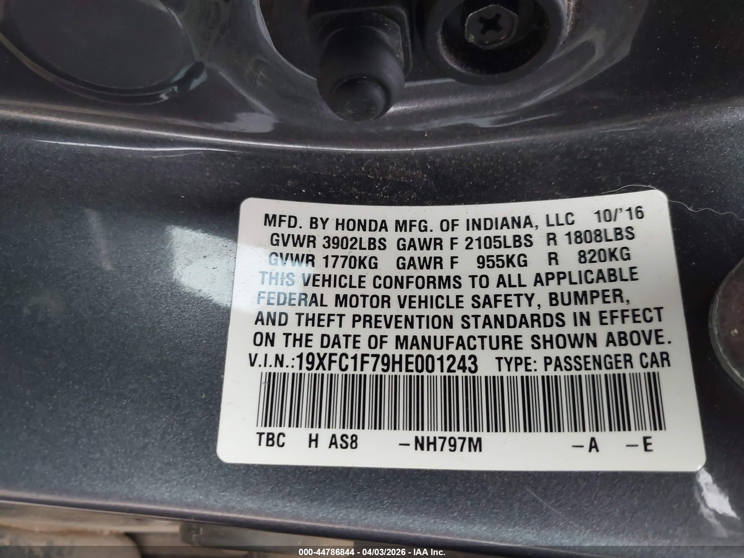 HONDA CIVIC image 9