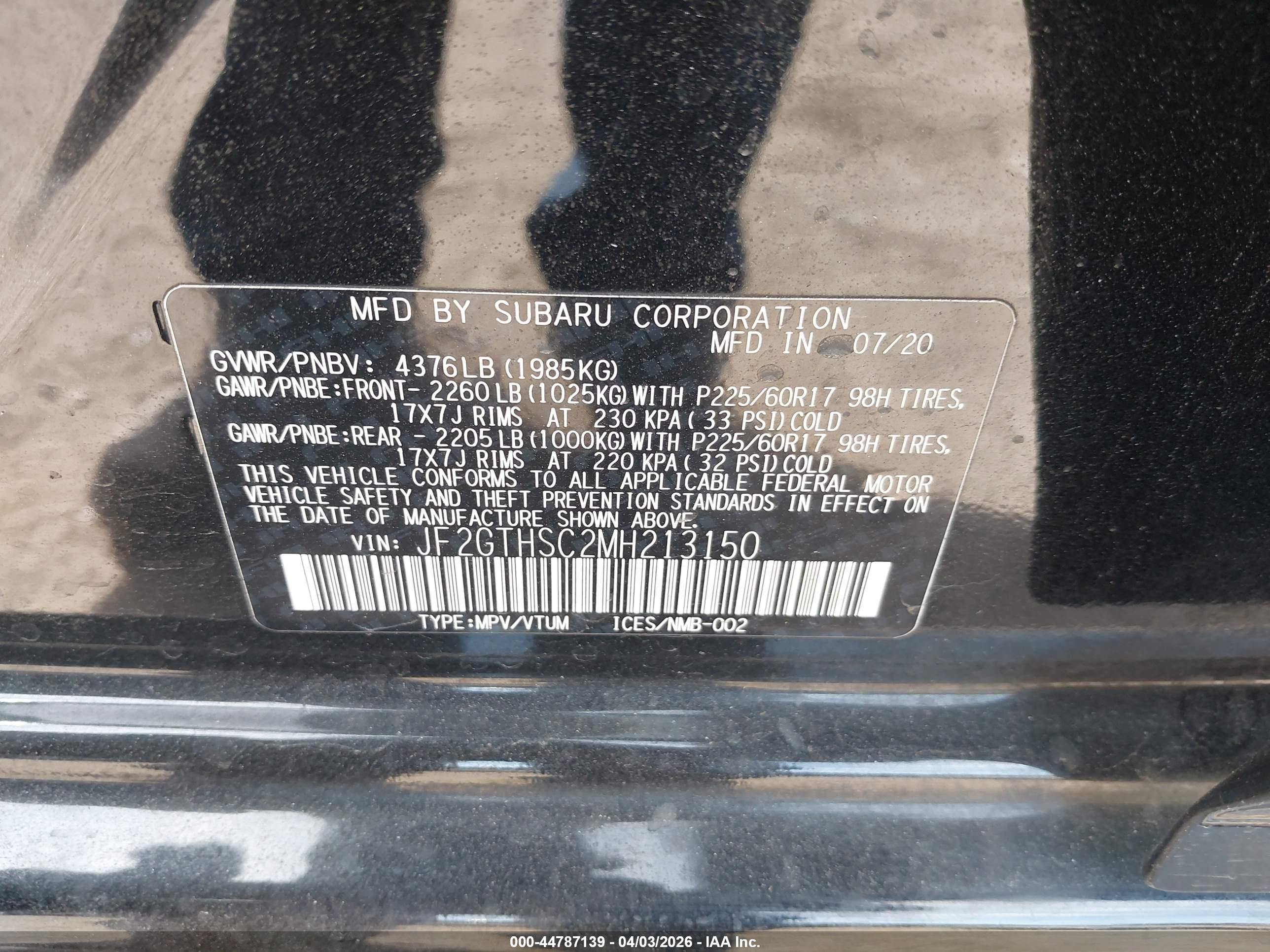 SUBARU CROSSTREK image 9