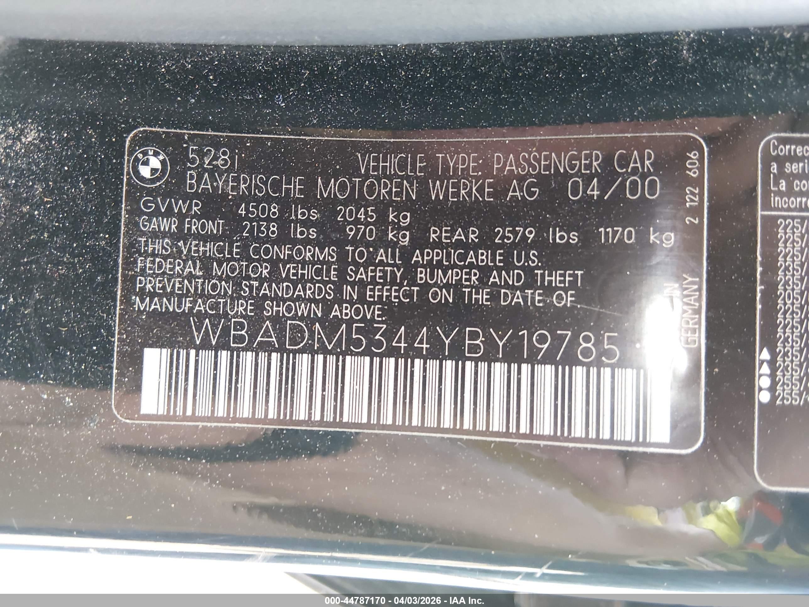 BMW 528I image 9