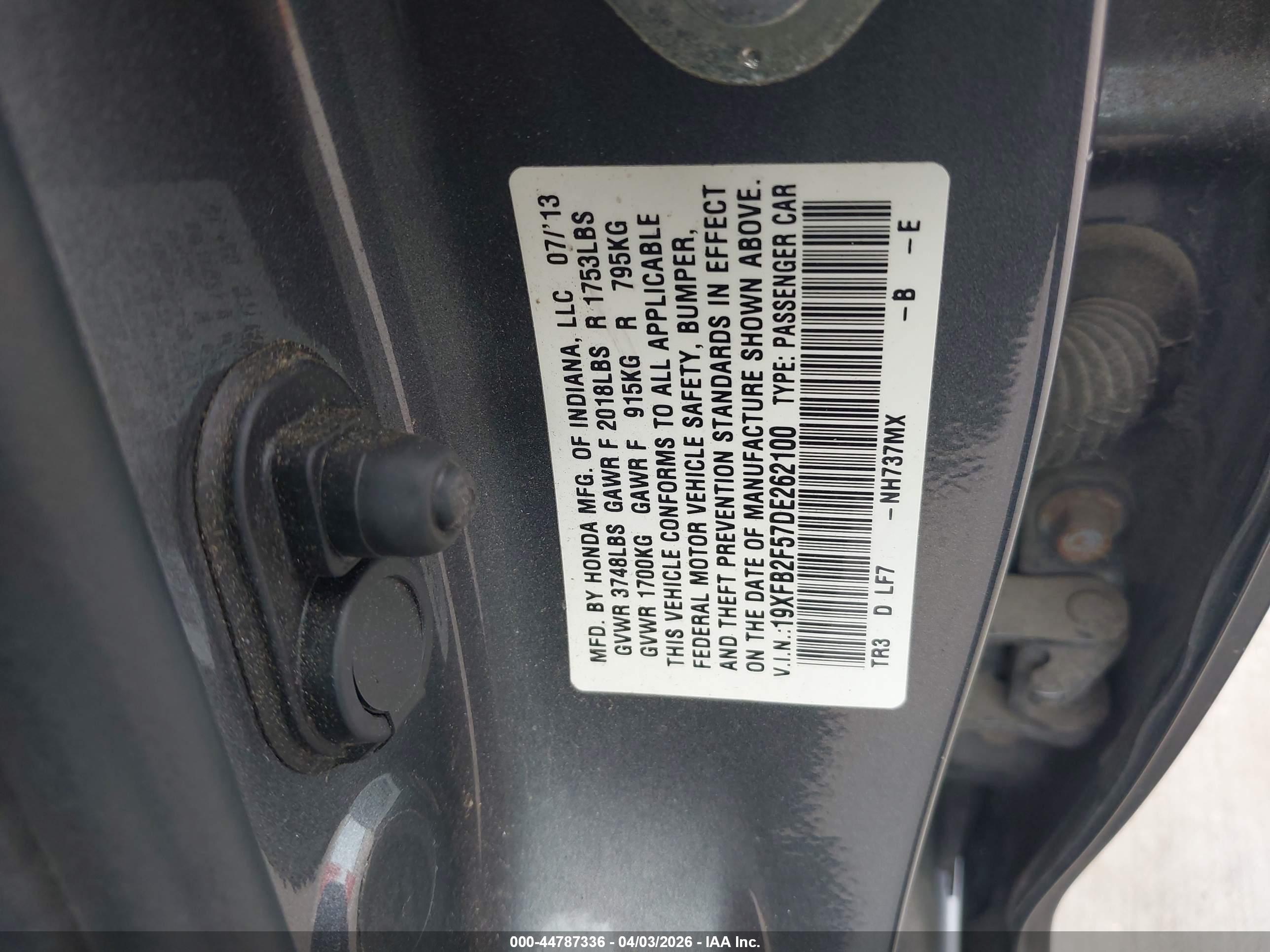 HONDA CIVIC image 9