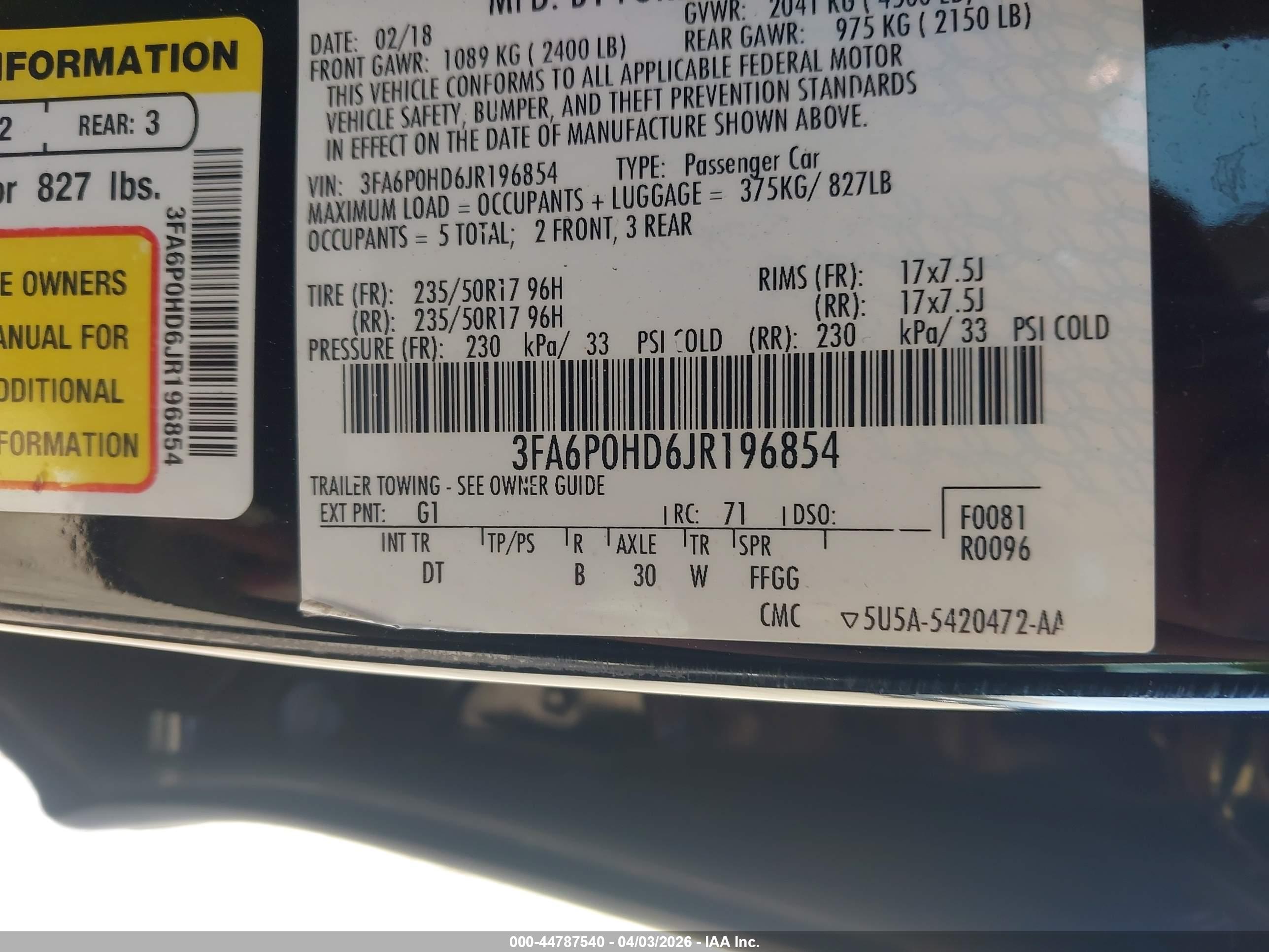 FORD FUSION image 9