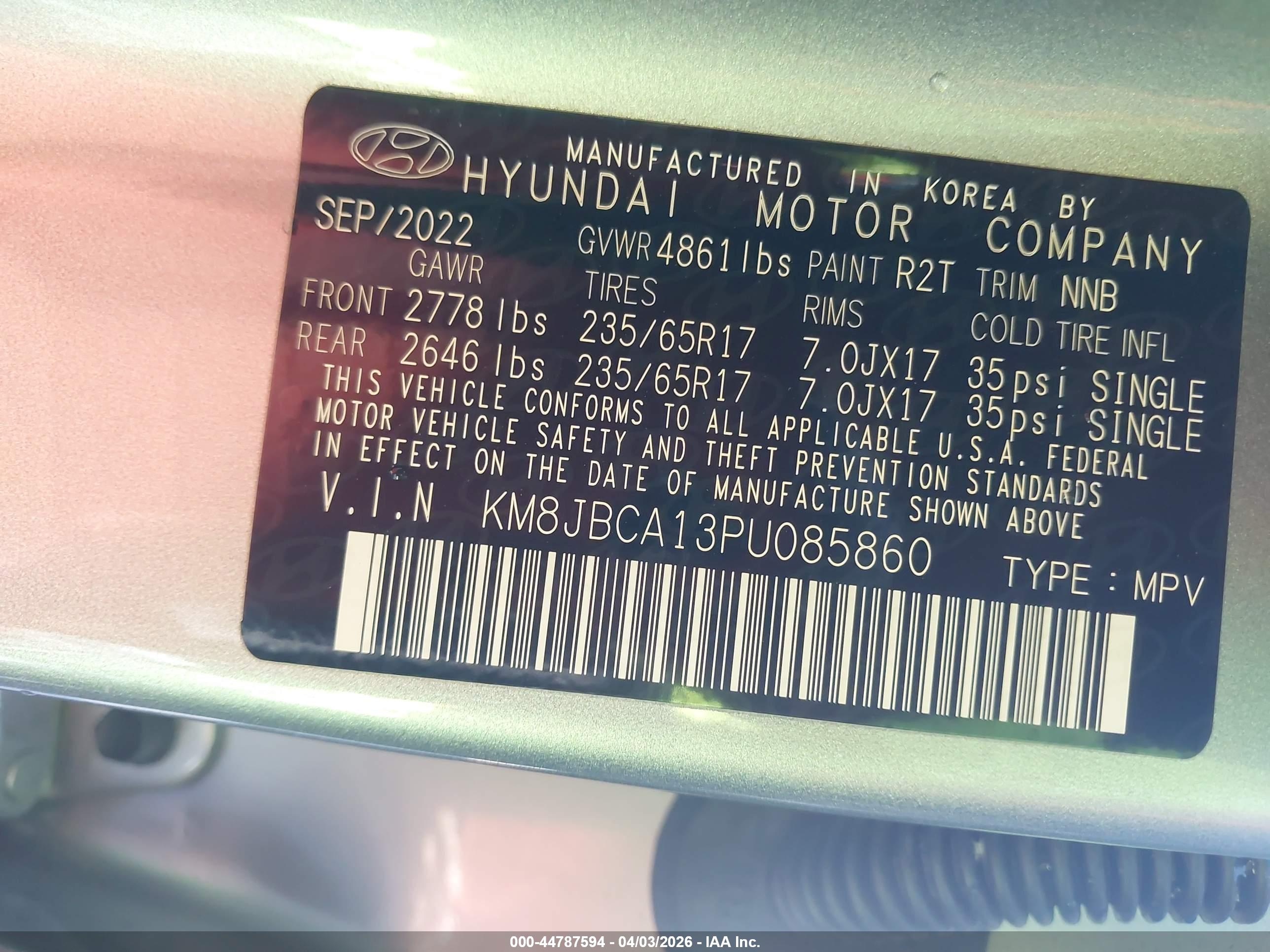 HYUNDAI TUCSON image 9