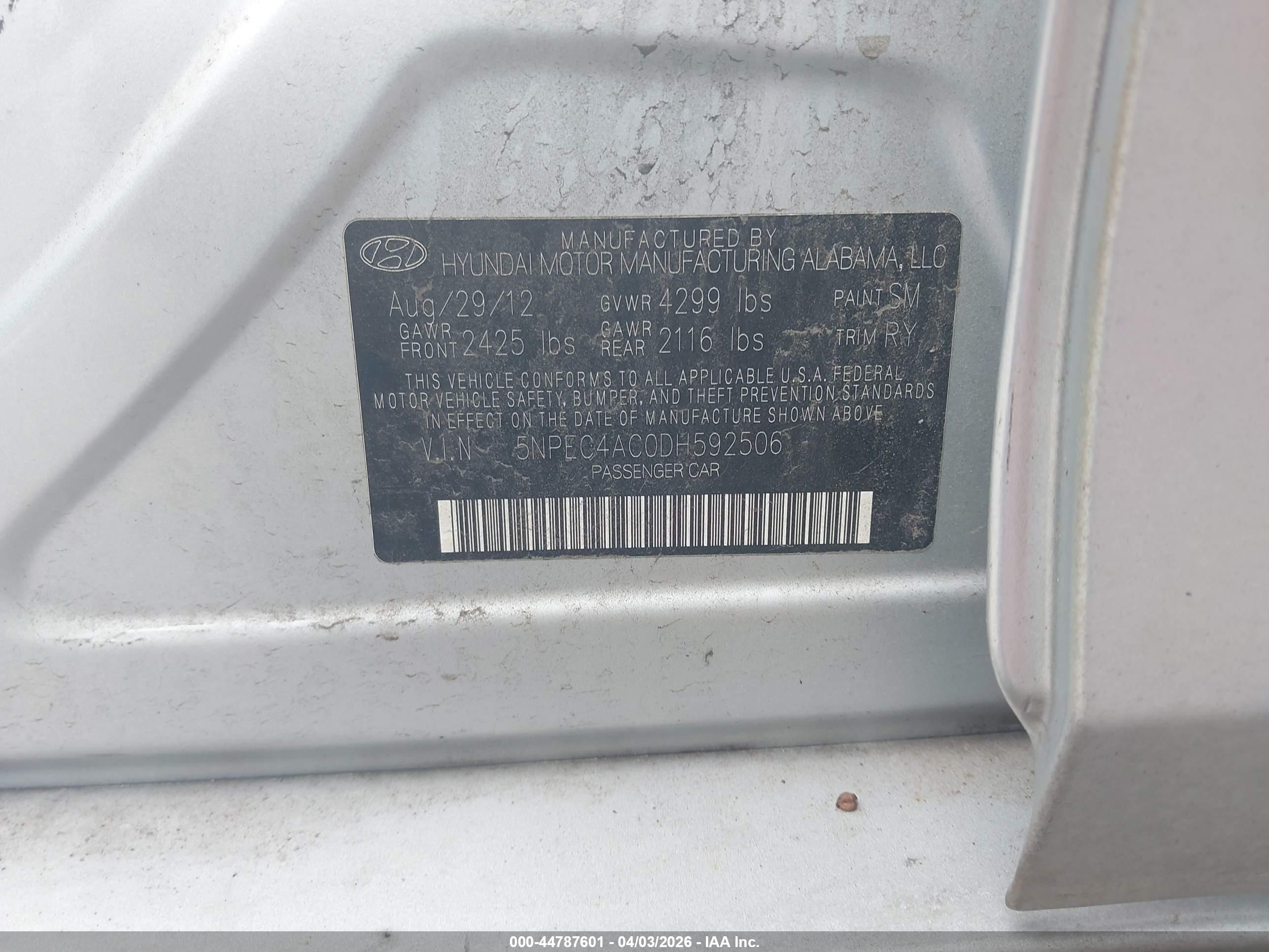HYUNDAI SONATA image 9